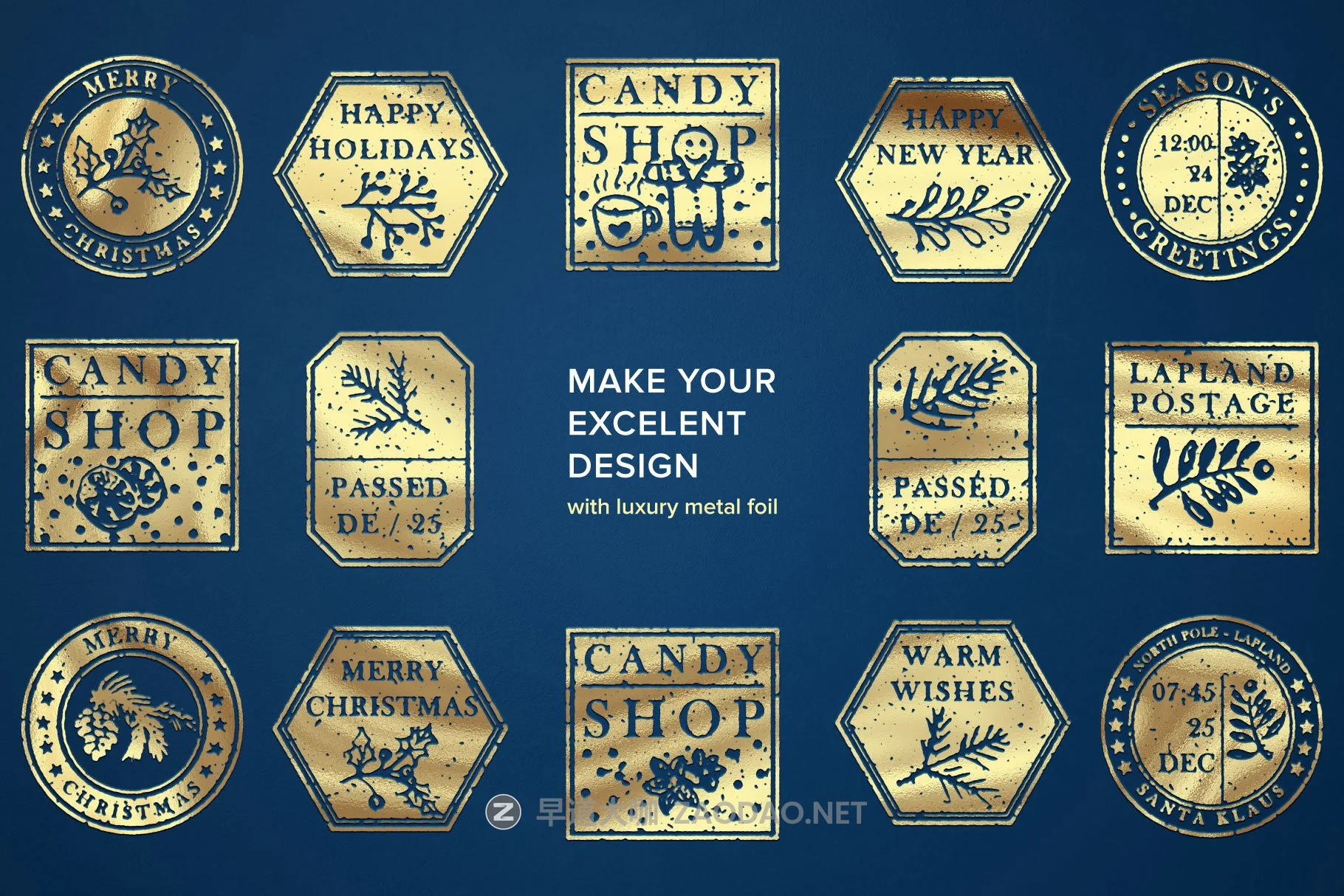 时尚金属箔纸场景创建者PS样机素材 Metal Foil Creator Mockup插图4 时尚金属箔纸场景创建者PS样机素材 Metal Foil Creator Mockup插图4