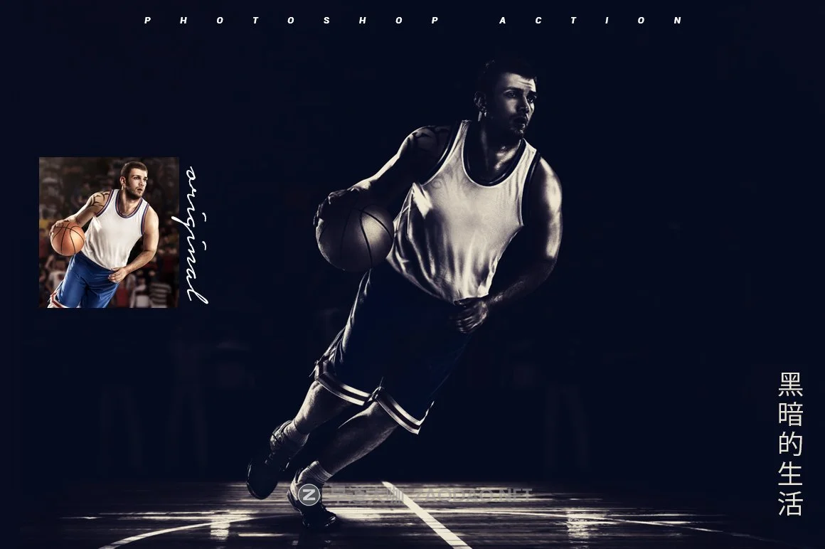 复古暗黑色调照片调色滤镜Ps动作模板素材 Dark Life Photoshop Action插图5 复古暗黑色调照片调色滤镜Ps动作模板素材 Dark Life Photoshop Action插图5