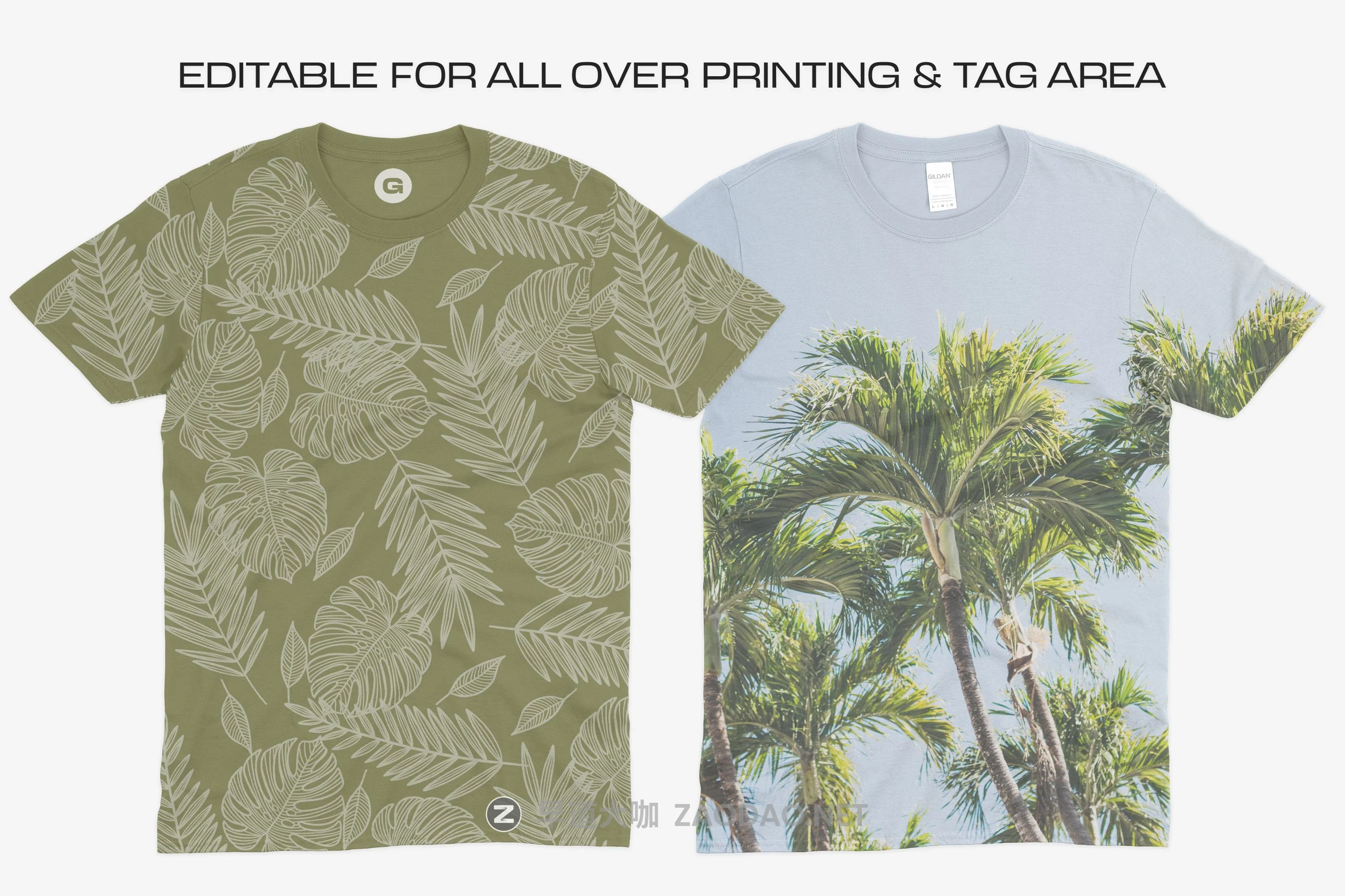 10个逼真半袖T恤衫图案印花设计展示贴图样机 Gildan 64000 T-Shirts Mockups插图6 10个逼真半袖T恤衫图案印花设计展示贴图样机 Gildan 64000 T-Shirts Mockups插图6