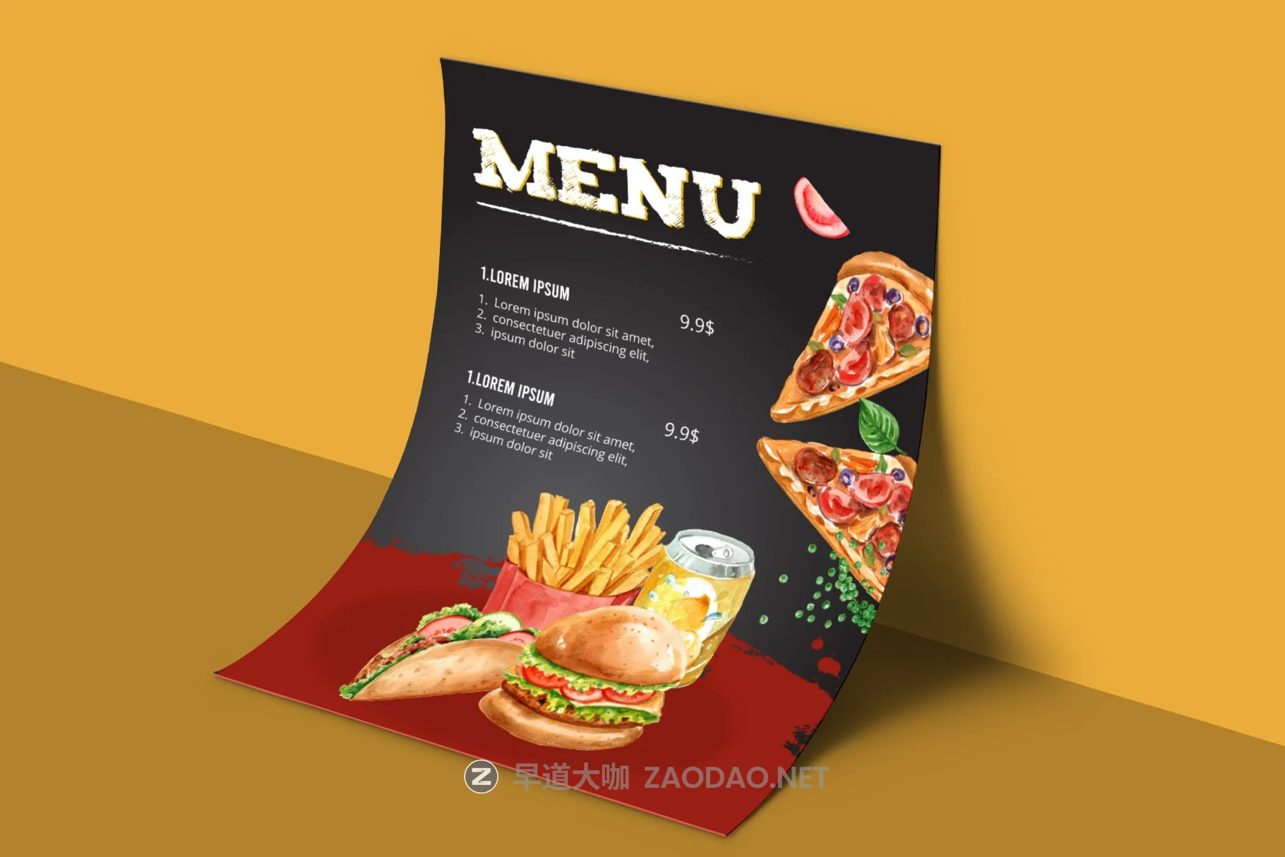 61个汉堡薯条甜点快餐食品手绘水彩画PNG免抠图片素材 Fastfood Watercolor Illustrarion Set插图8 61个汉堡薯条甜点快餐食品手绘水彩画PNG免抠图片素材 Fastfood Watercolor Illustrarion Set插图8