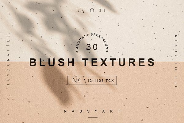 30款高清复古腮红奶油纸张纹理背景图片设计素材 Blush Vintage Creamy Paper Textures