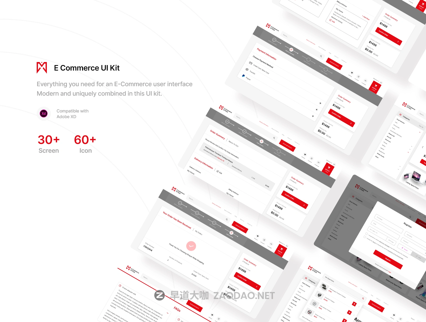 现代简洁电子商城网站WEB界面设计UI套件素材 Mtropia E-Commerce UI Kit插图 现代简洁电子商城网站WEB界面设计UI套件素材 Mtropia E-Commerce UI Kit插图