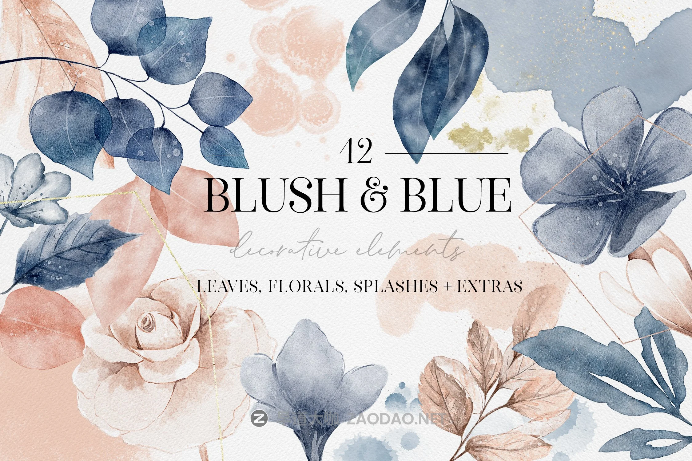 42款树叶花朵手绘水彩画PNG免抠图片设计素材 Magic Photo Overlays Vol.2插图 42款树叶花朵手绘水彩画PNG免抠图片设计素材 Magic Photo Overlays Vol.2插图
