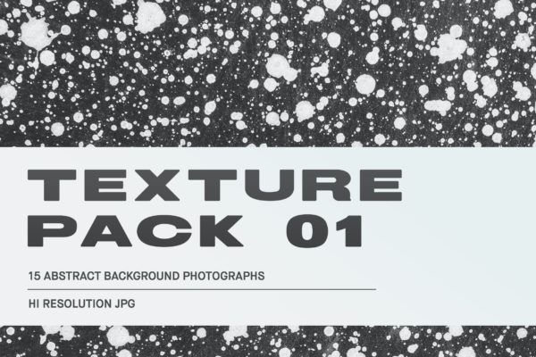 15款高清水墨喷溅鹅卵石路面纹理背景图片设计素材 Texture Pack 01