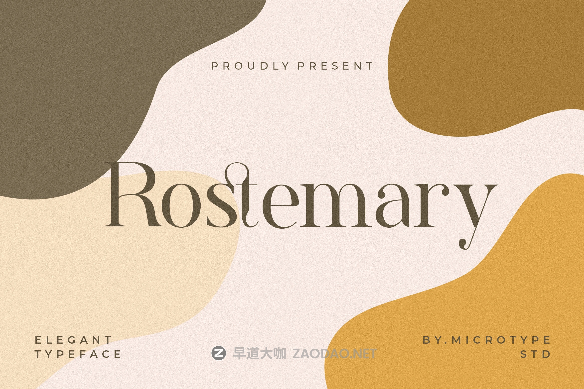 现代优雅标题徽标Logo文字设计衬线英文字体素材 Rostemary Elegant Serif插图 现代优雅标题徽标Logo文字设计衬线英文字体素材 Rostemary Elegant Serif插图