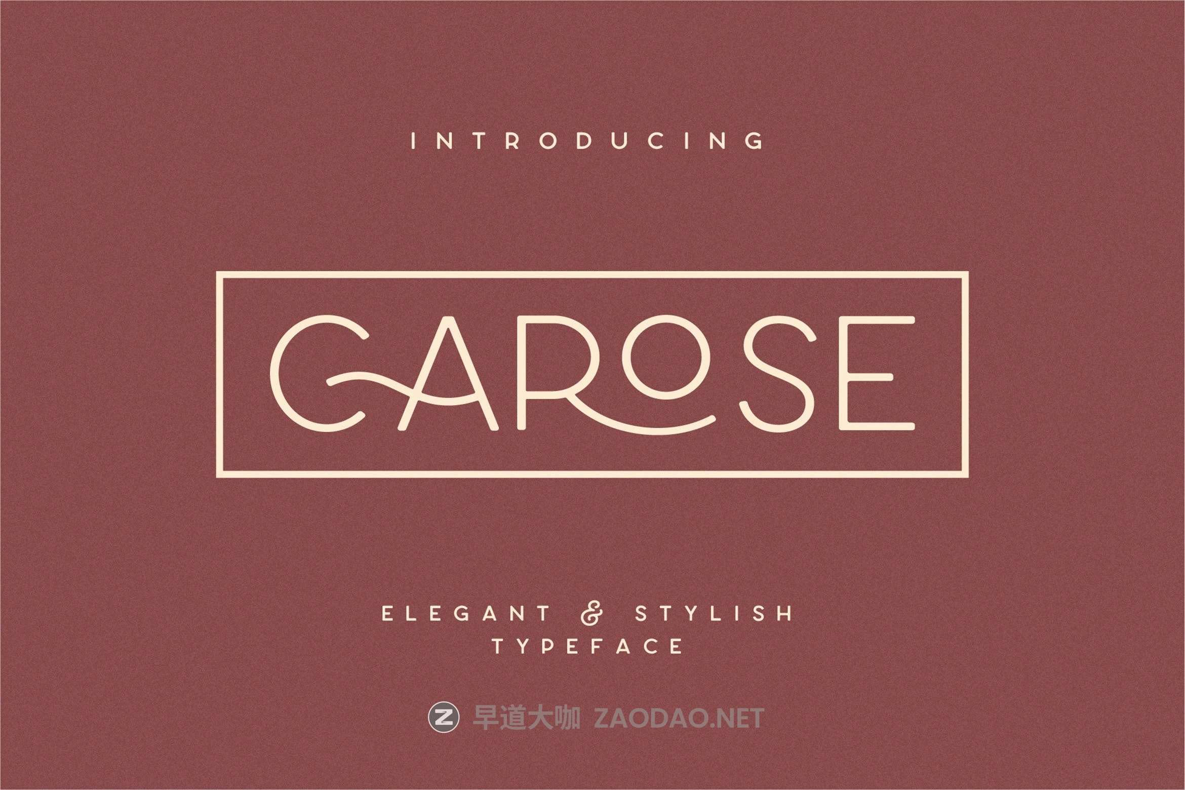 现代优雅标题徽标Logo文字设计无衬线英文字体素材 Carose Sans- 6 Elegant Typeface插图 现代优雅标题徽标Logo文字设计无衬线英文字体素材 Carose Sans- 6 Elegant Typeface插图