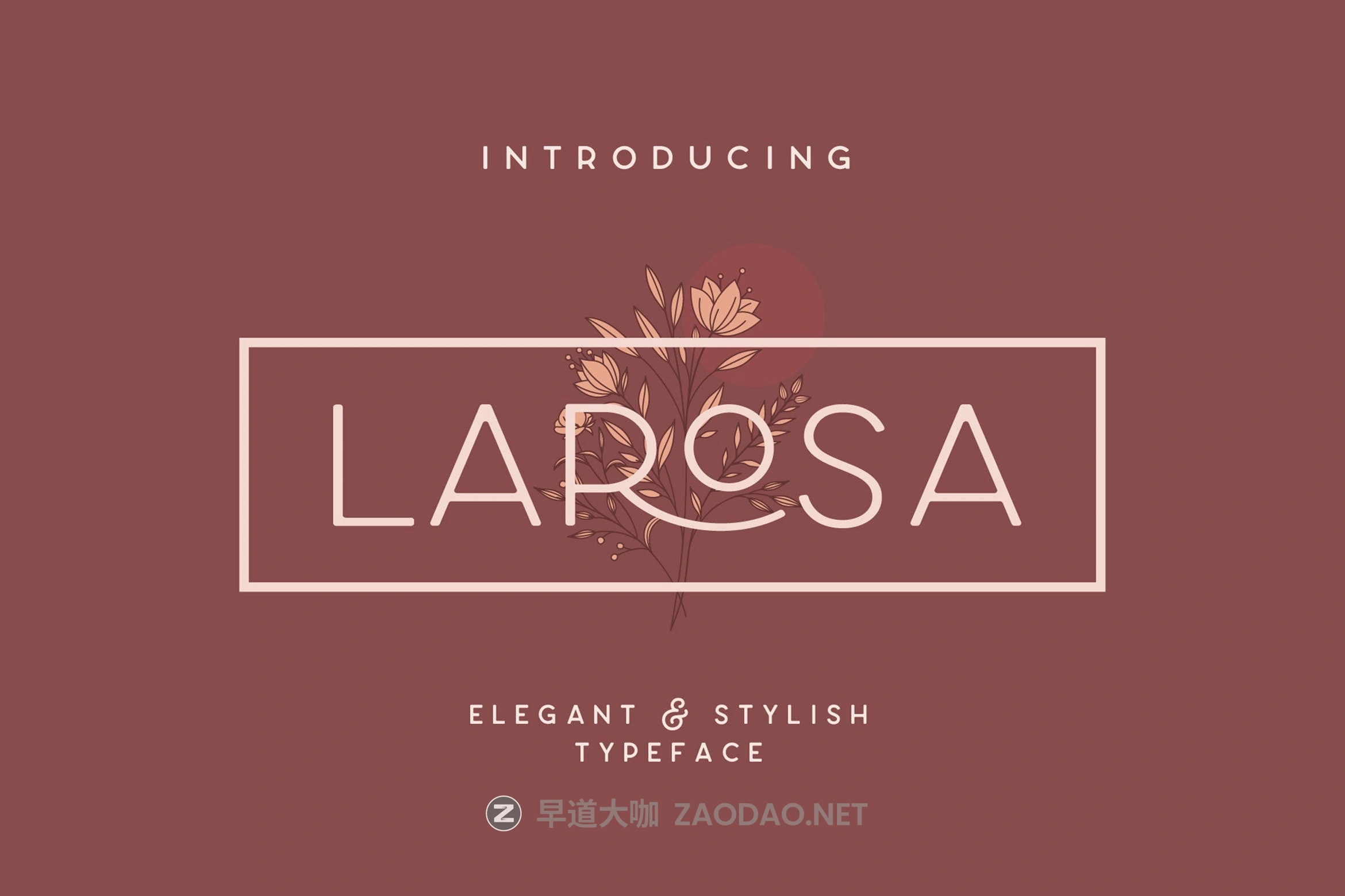 现代优雅圆角海报杂志标题徽标Logo文字设计无衬线英文字体素材 Larosa Sans Elegant Typeface插图 现代优雅圆角海报杂志标题徽标Logo文字设计无衬线英文字体素材 Larosa Sans Elegant Typeface插图
