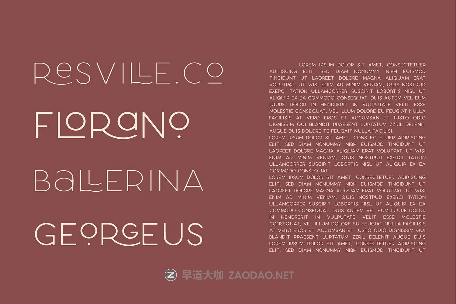 现代优雅圆角海报杂志标题徽标Logo文字设计无衬线英文字体素材 Larosa Sans Elegant Typeface插图10 现代优雅圆角海报杂志标题徽标Logo文字设计无衬线英文字体素材 Larosa Sans Elegant Typeface插图10