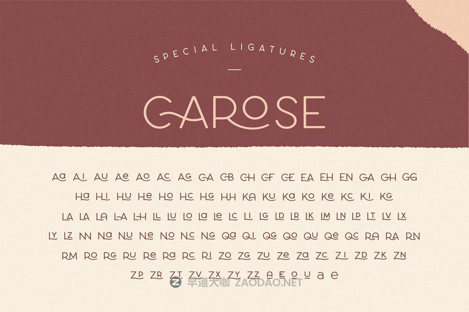 现代优雅标题徽标Logo文字设计无衬线英文字体素材 Carose Sans- 6 Elegant Typeface插图13 现代优雅标题徽标Logo文字设计无衬线英文字体素材 Carose Sans- 6 Elegant Typeface插图13