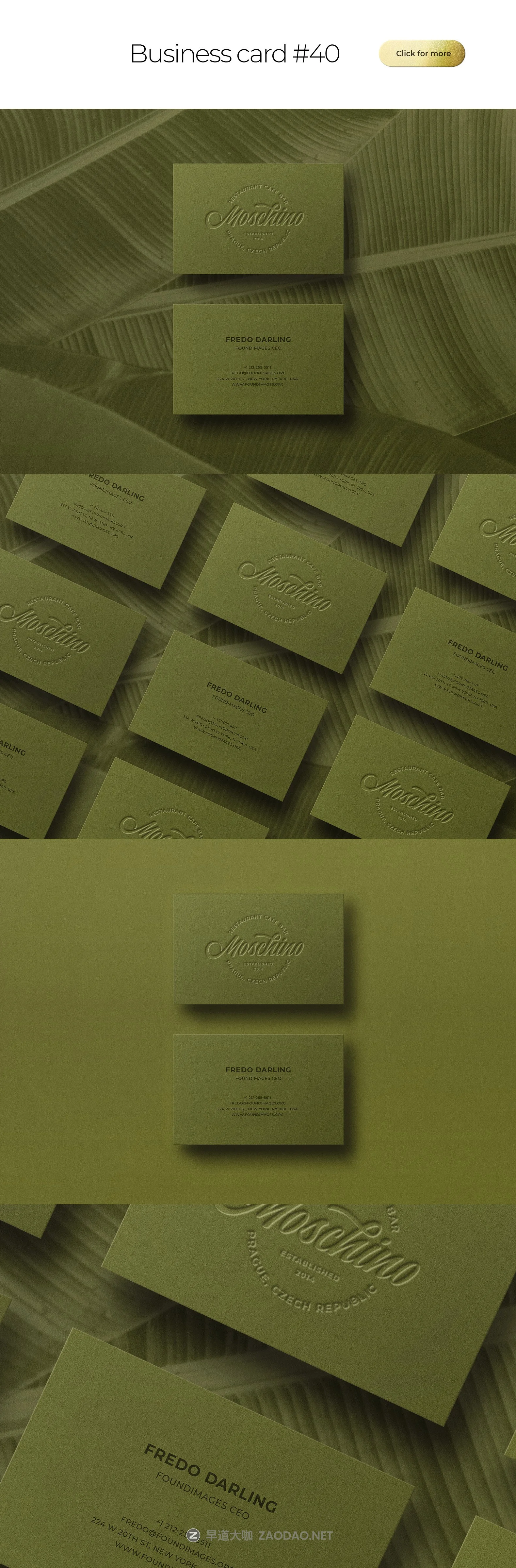 100多款时尚优雅商务名片卡片设计模板展示贴图样机素材 Business Card Bundle Template Mockup插图17 100多款时尚优雅商务名片卡片设计模板展示贴图样机素材 Business Card Bundle Template Mockup插图17