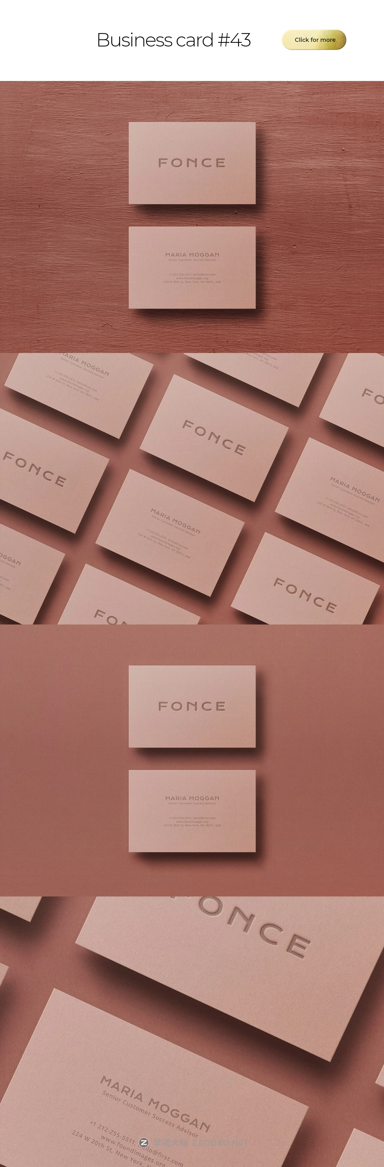 100多款时尚优雅商务名片卡片设计模板展示贴图样机素材 Business Card Bundle Template Mockup插图20 100多款时尚优雅商务名片卡片设计模板展示贴图样机素材 Business Card Bundle Template Mockup插图20