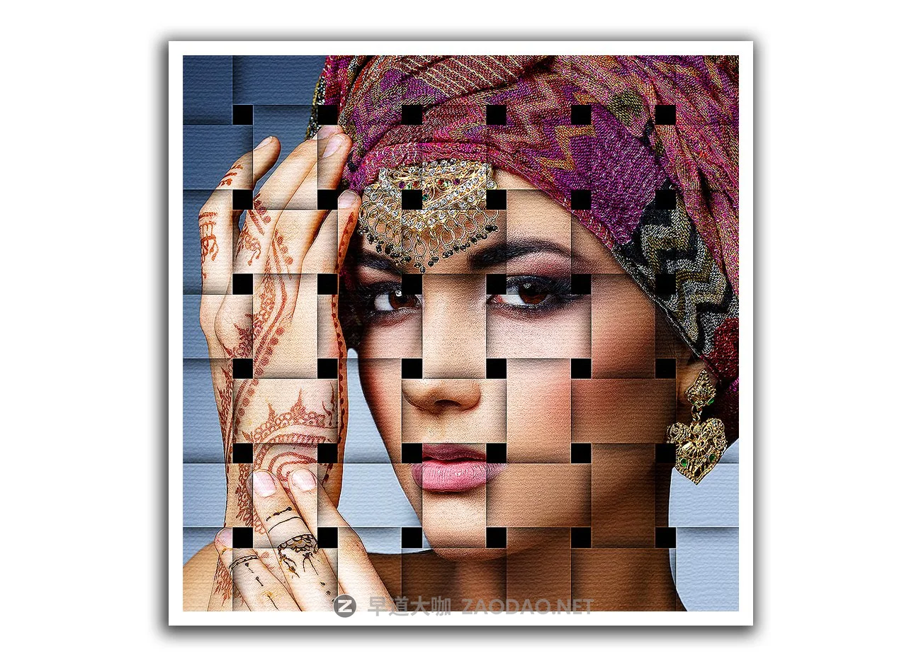 时尚篮子编织裁剪效果照片后期处理PS动作模板素材 Basket Effect Photoshop Action插图2 时尚篮子编织裁剪效果照片后期处理PS动作模板素材 Basket Effect Photoshop Action插图2