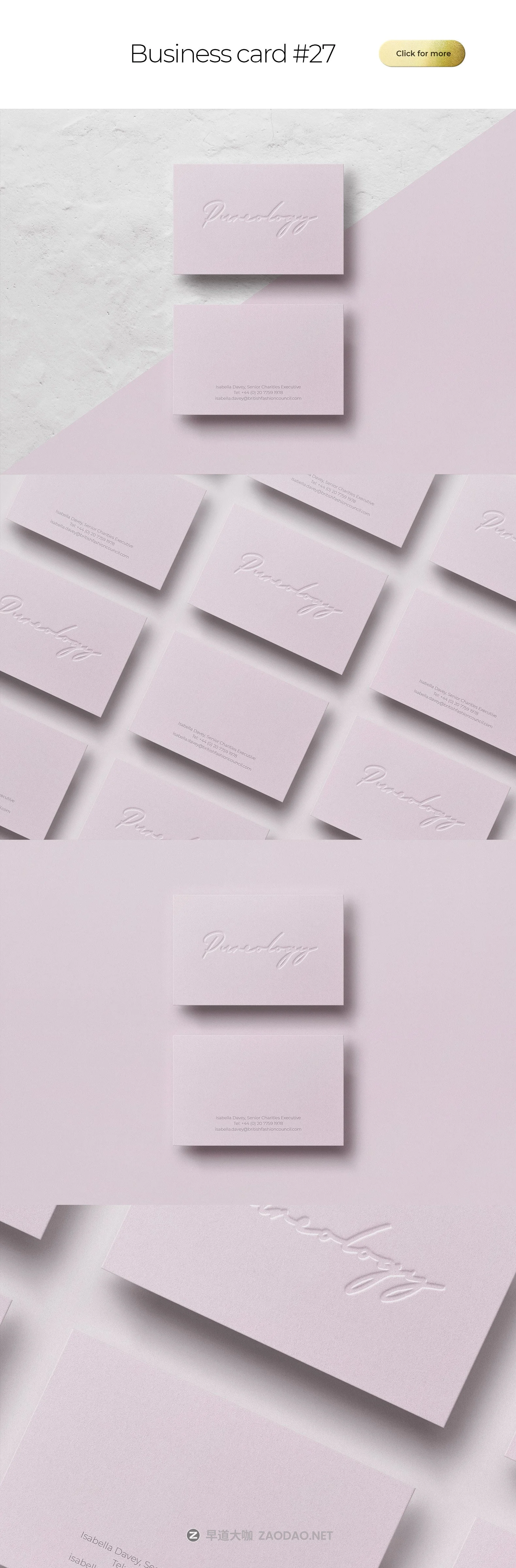 100多款时尚优雅商务名片卡片设计模板展示贴图样机素材 Business Card Bundle Template Mockup插图4 100多款时尚优雅商务名片卡片设计模板展示贴图样机素材 Business Card Bundle Template Mockup插图4