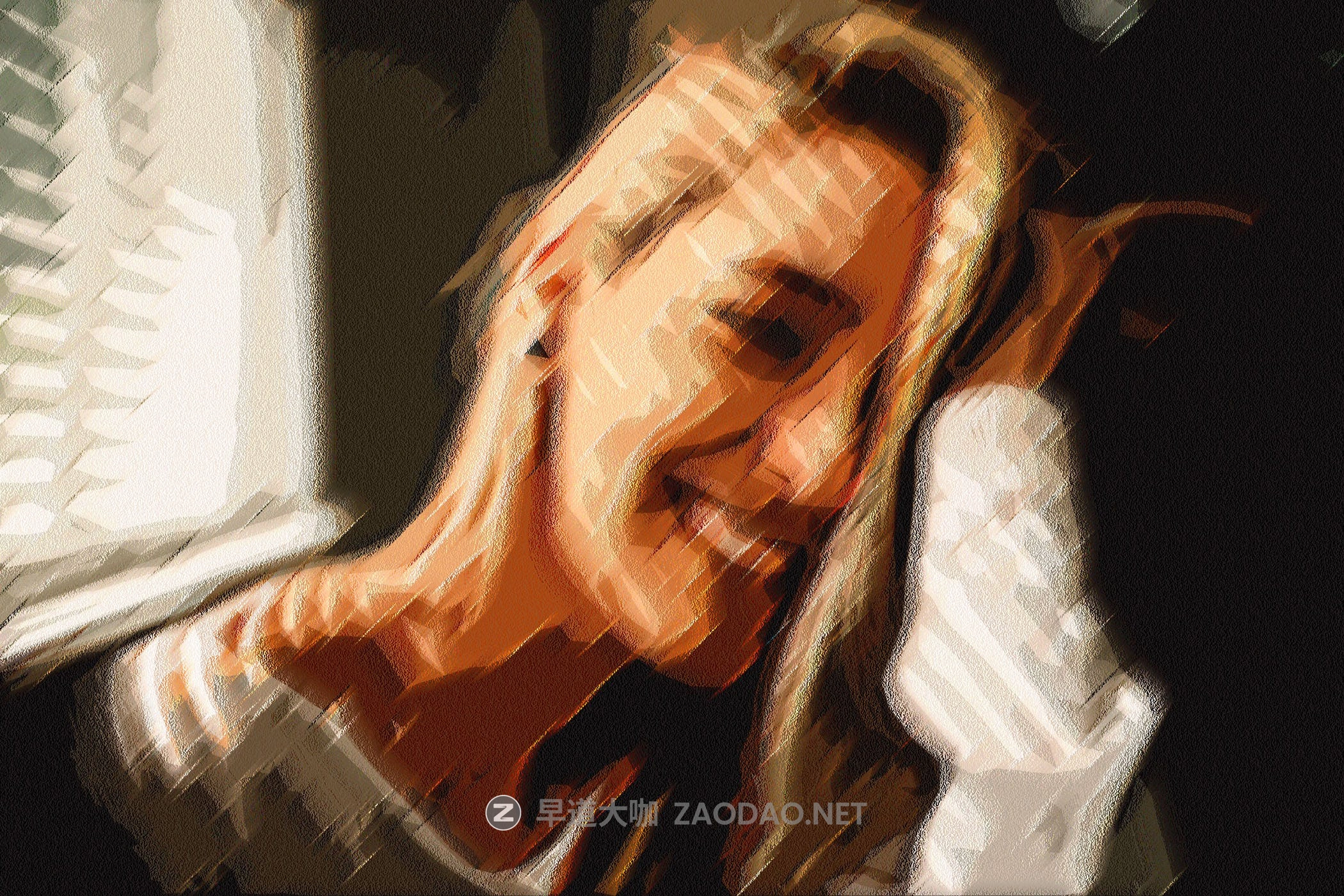 抽象失真模糊几何绘画效果照片处理特效PS样式模板 Geometric Abstract Painting Photo Effect插图1 抽象失真模糊几何绘画效果照片处理特效PS样式模板 Geometric Abstract Painting Photo Effect插图1