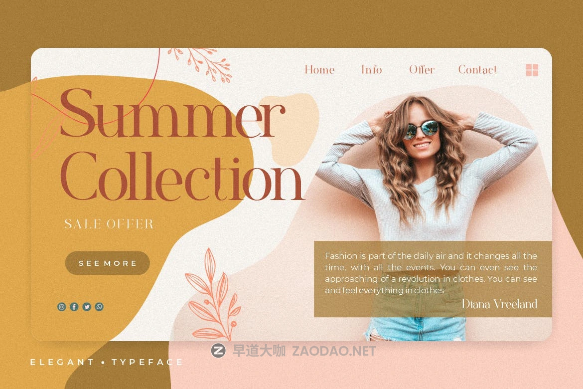 现代优雅标题徽标Logo文字设计衬线英文字体素材 Rostemary Elegant Serif插图1 现代优雅标题徽标Logo文字设计衬线英文字体素材 Rostemary Elegant Serif插图1
