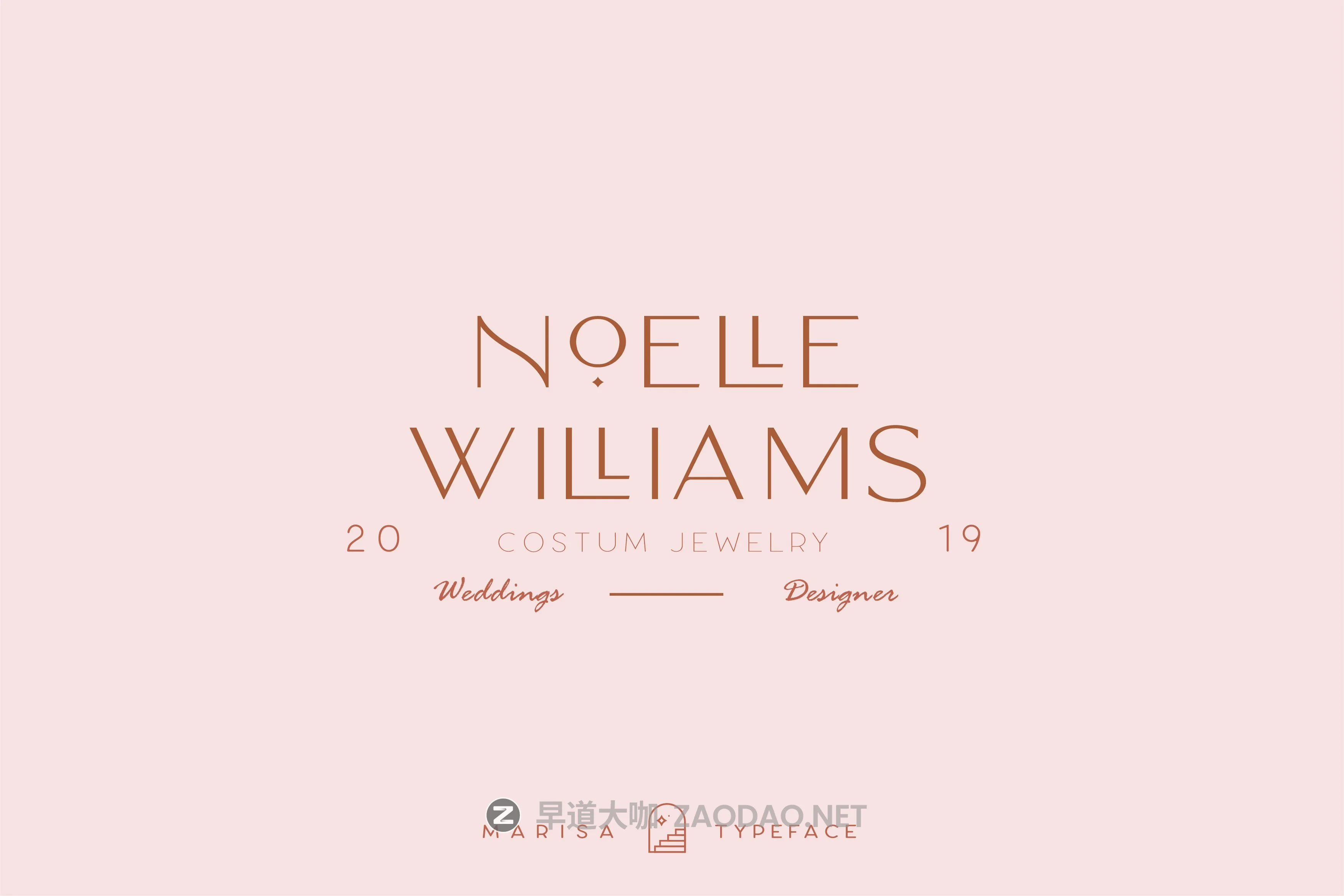 复古优雅品牌Logo海报标题装饰英文字体 Classy Marisa – Elegant Typeface插图21 复古优雅品牌Logo海报标题装饰英文字体 Classy Marisa – Elegant Typeface插图21