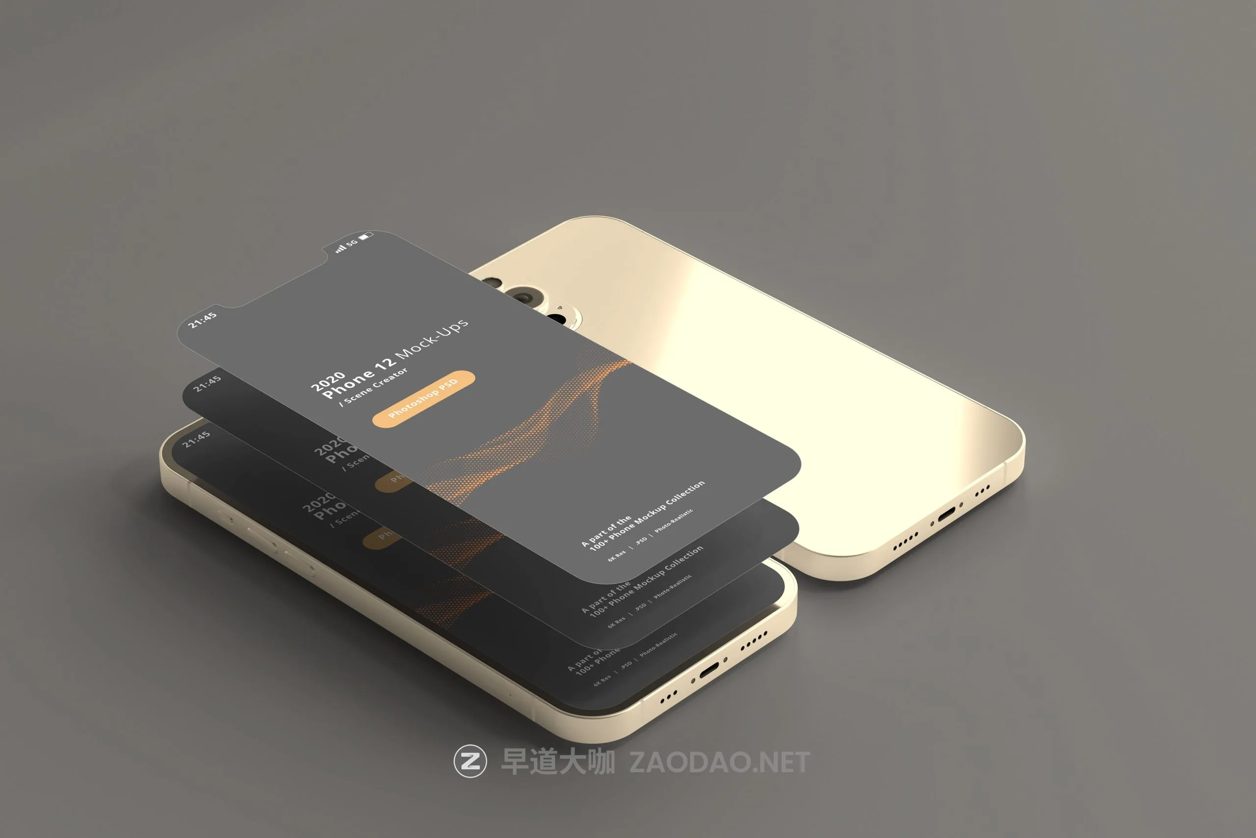 100款全新苹果iPhone 12智能手机屏幕演示PSD样机模板素材 100 Smart Phone 12 Mockup Bundle插图18 100款全新苹果iPhone 12智能手机屏幕演示PSD样机模板素材 100 Smart Phone 12 Mockup Bundle插图18