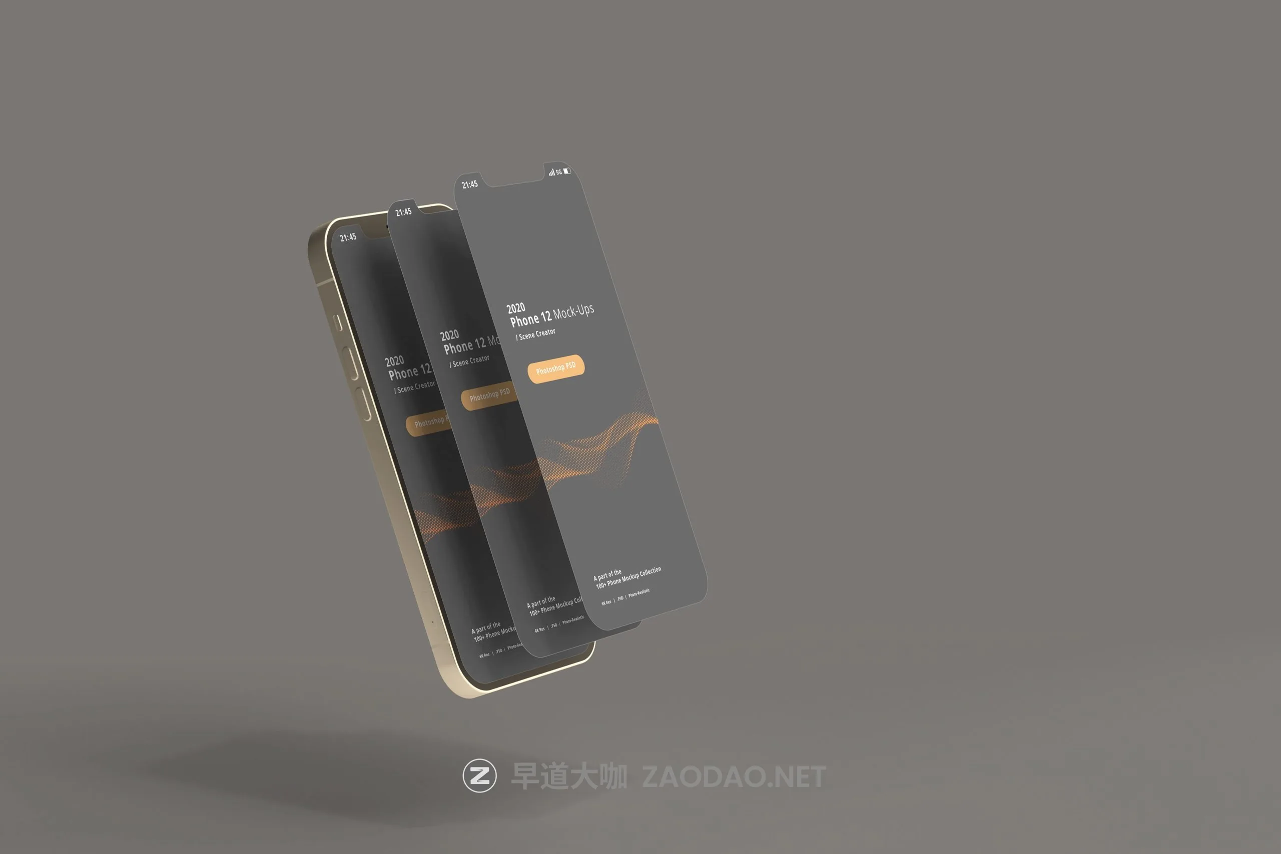 100款全新苹果iPhone 12智能手机屏幕演示PSD样机模板素材 100 Smart Phone 12 Mockup Bundle插图23 100款全新苹果iPhone 12智能手机屏幕演示PSD样机模板素材 100 Smart Phone 12 Mockup Bundle插图23