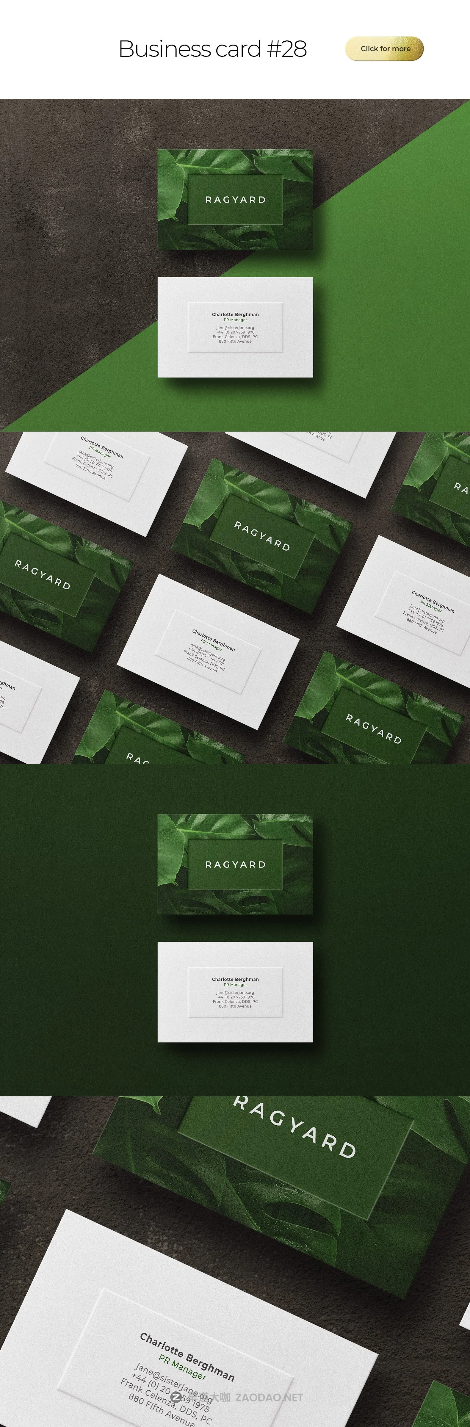 100多款时尚优雅商务名片卡片设计模板展示贴图样机素材 Business Card Bundle Template Mockup插图5 100多款时尚优雅商务名片卡片设计模板展示贴图样机素材 Business Card Bundle Template Mockup插图5