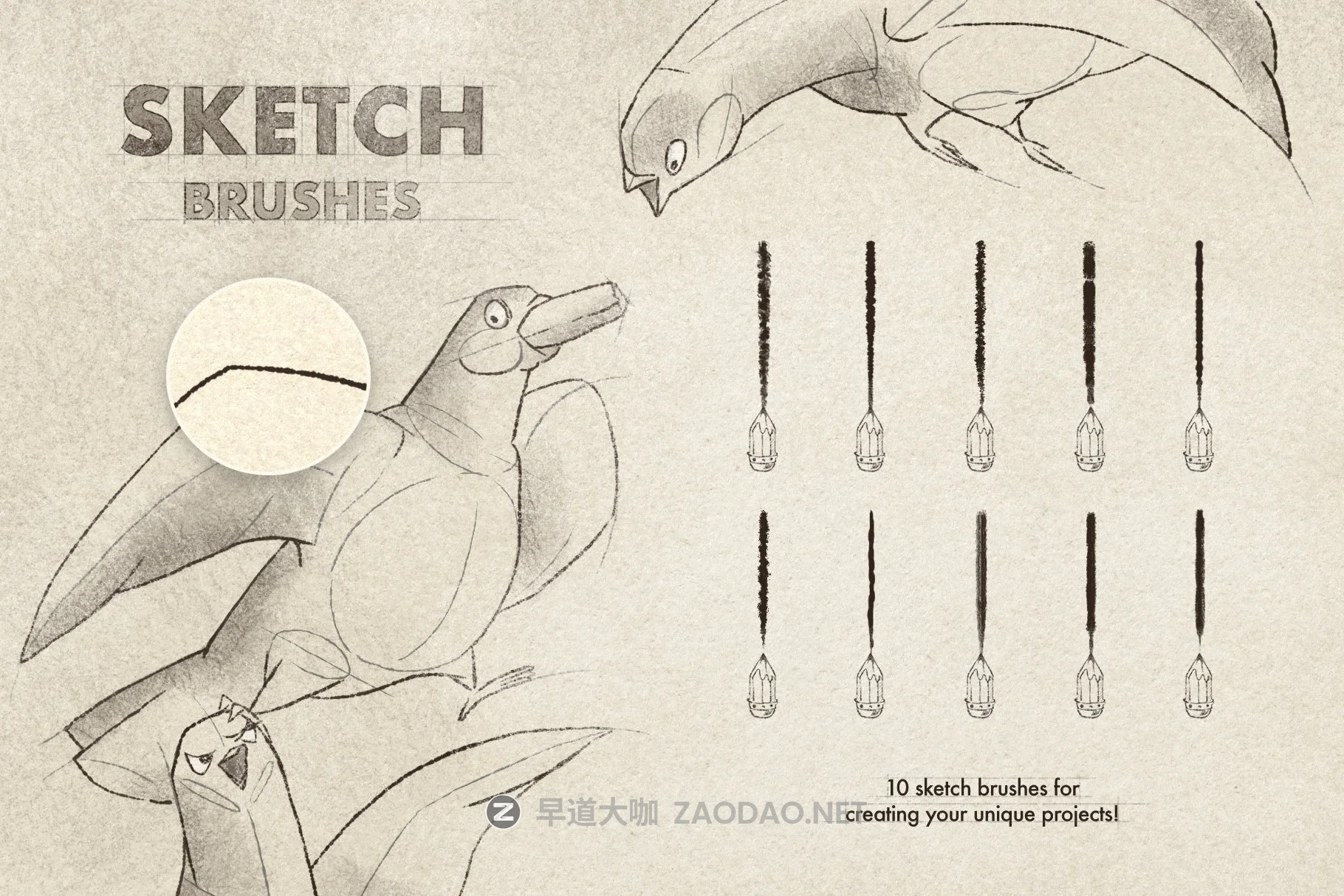 61款铅笔素描颗粒喷雾线条绘画笔刷Procreate笔刷素材 Artista Procreate Brushes插图2 61款铅笔素描颗粒喷雾线条绘画笔刷Procreate笔刷素材 Artista Procreate Brushes插图2