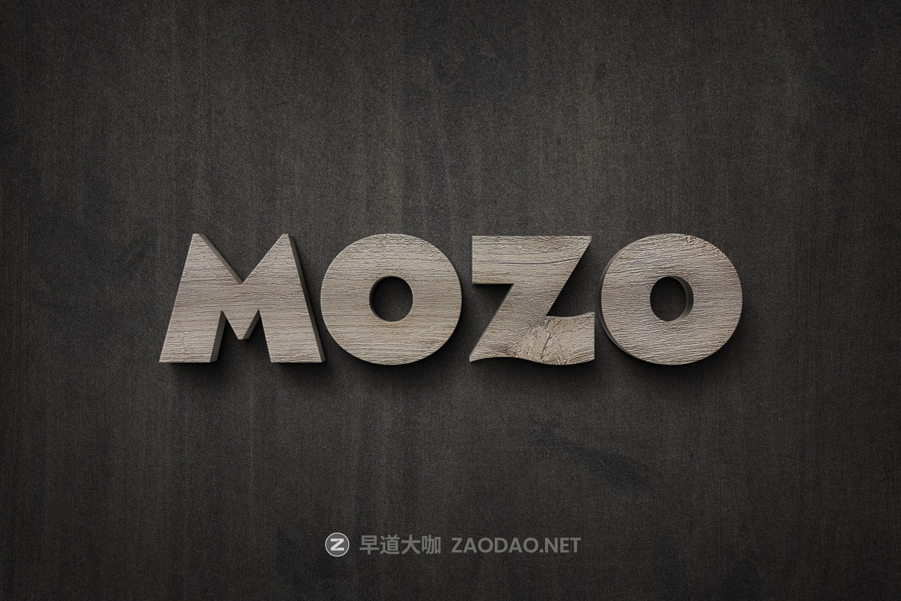 逼真木质纹理3D立体标题徽标Logo演示PS文字样式 Wood Sign Text Effect插图2 逼真木质纹理3D立体标题徽标Logo演示PS文字样式 Wood Sign Text Effect插图2