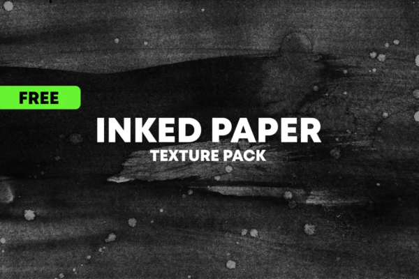 10款高清水墨纹理背景图片设计素材 Inked Paper Texture Pack VOL.1