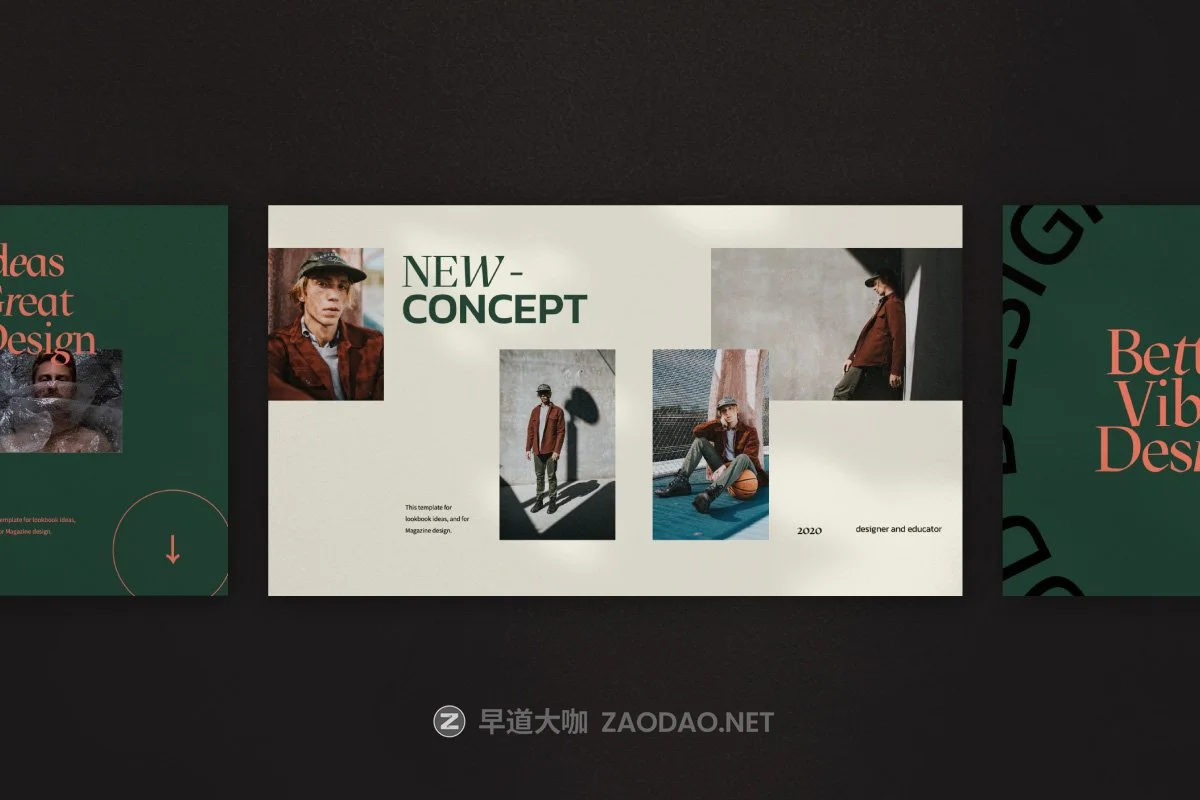 潮流街头服装潮牌品牌作品集营销演示文稿设计模板 TIMELESS – Urban Powerpoint插图3 潮流街头服装潮牌品牌作品集营销演示文稿设计模板 TIMELESS – Urban Powerpoint插图3