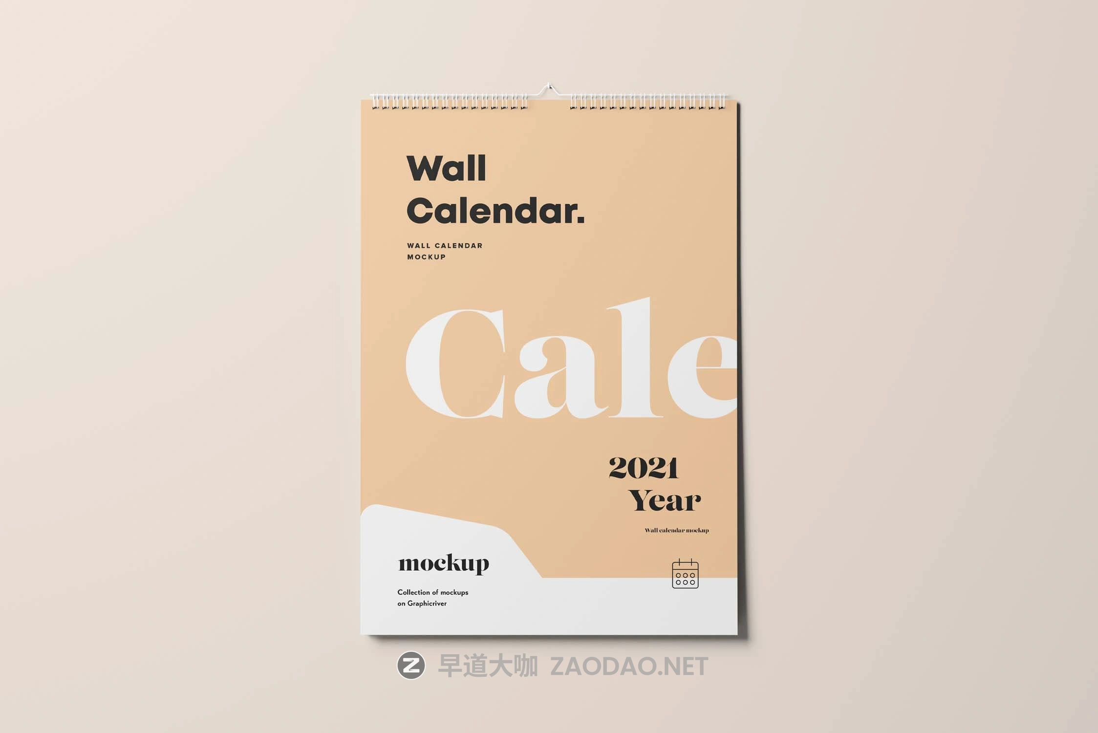 高品质2021新年台历日历挂历设计VI样机展示模型 Wall Calendar Mockup V1插图3 高品质2021新年台历日历挂历设计VI样机展示模型 Wall Calendar Mockup V1插图3