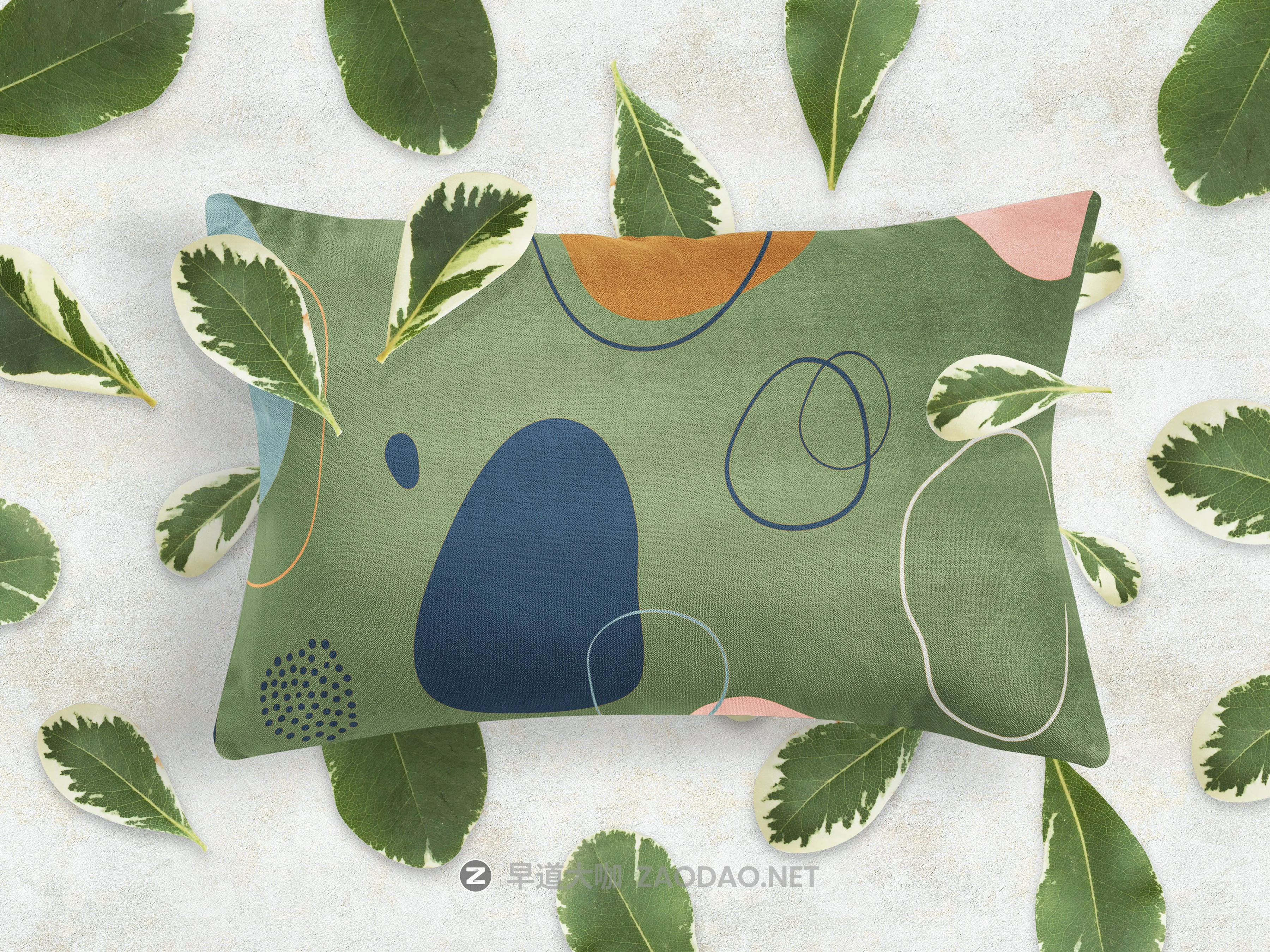 12款抱枕枕头印花图案设计展示贴图样机模板 Pillows Vol.4: With Floral Elements插图5 12款抱枕枕头印花图案设计展示贴图样机模板 Pillows Vol.4: With Floral Elements插图5