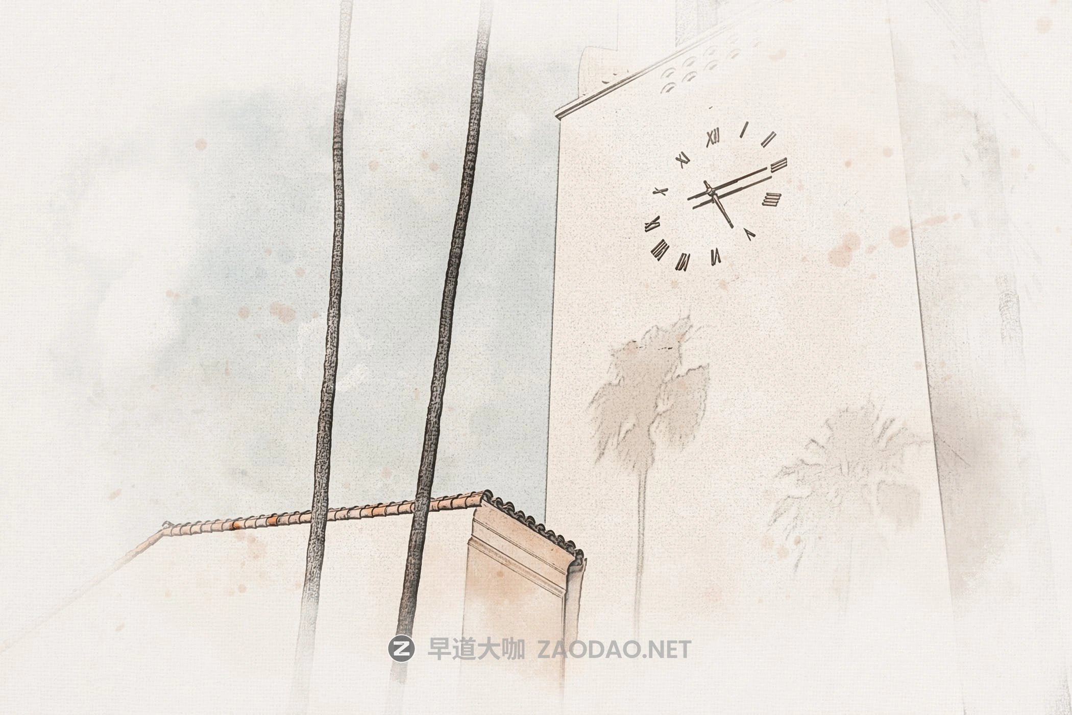 复古老式水彩画效果照片后期处理特效PS样式模板 Vintage Watercolor Effect for Photoshop插图4 复古老式水彩画效果照片后期处理特效PS样式模板 Vintage Watercolor Effect for Photoshop插图4