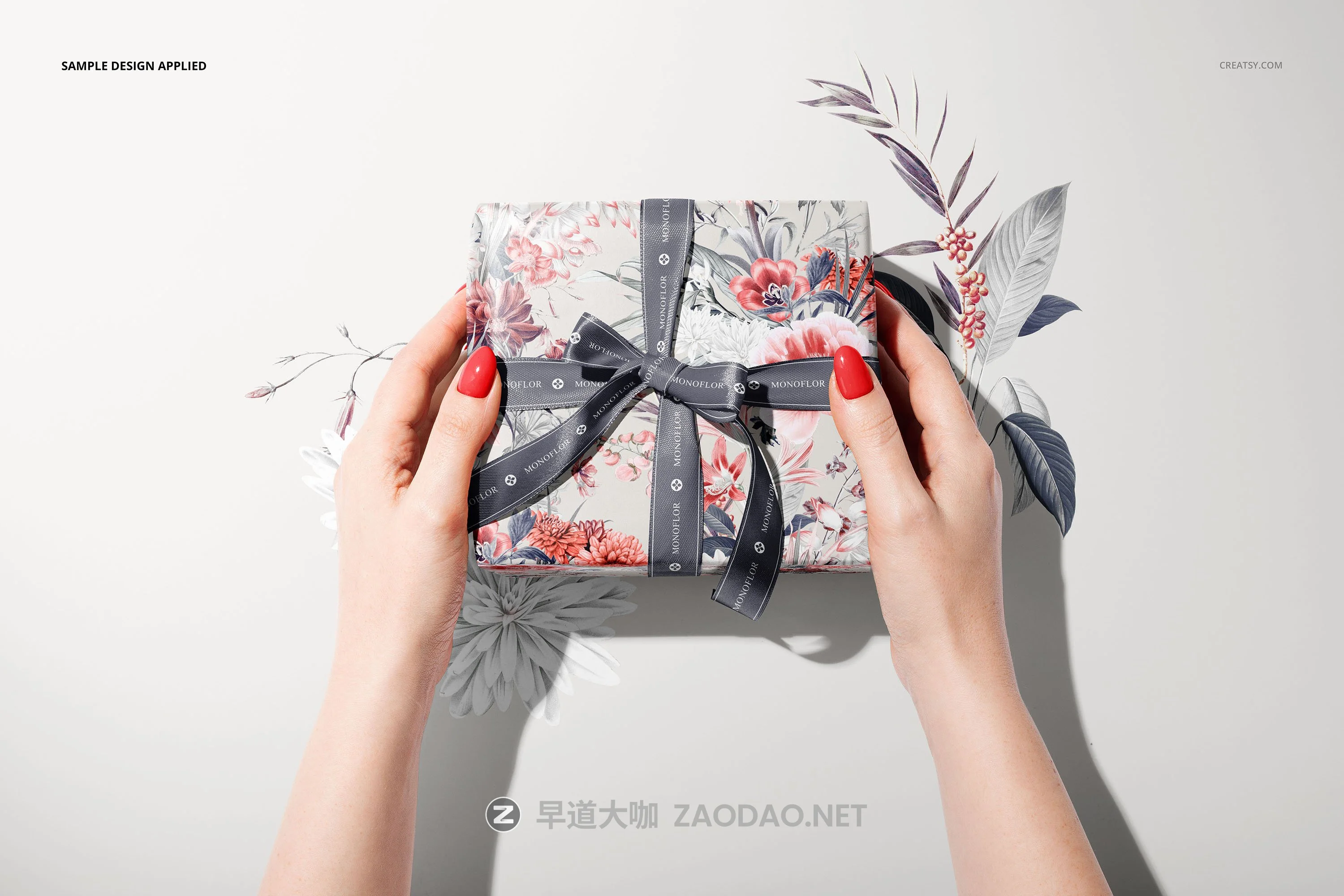时尚礼品盒包装纸设计展示贴图样机合集 Gift Box Wrapping Paper Mockup Set插图6 时尚礼品盒包装纸设计展示贴图样机合集 Gift Box Wrapping Paper Mockup Set插图6