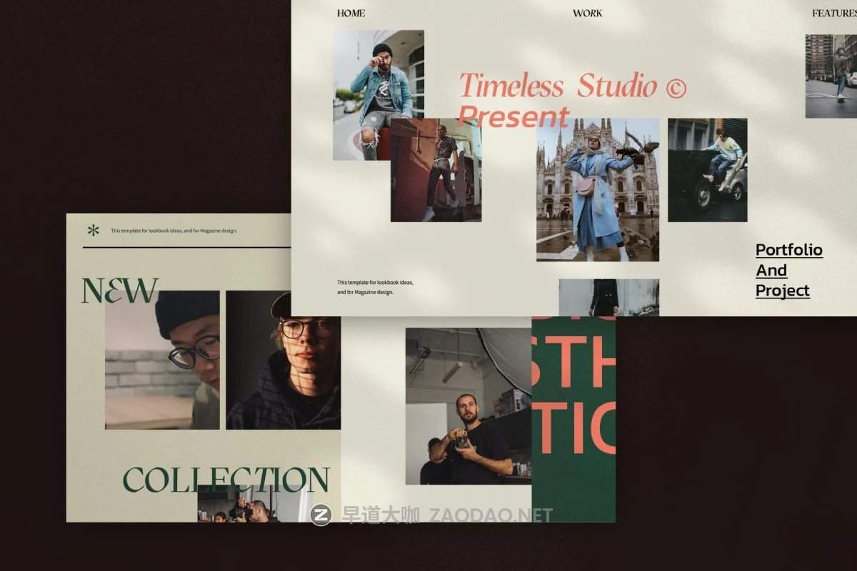 潮流街头服装潮牌品牌作品集营销演示文稿设计模板 TIMELESS – Urban Powerpoint插图5 潮流街头服装潮牌品牌作品集营销演示文稿设计模板 TIMELESS – Urban Powerpoint插图5