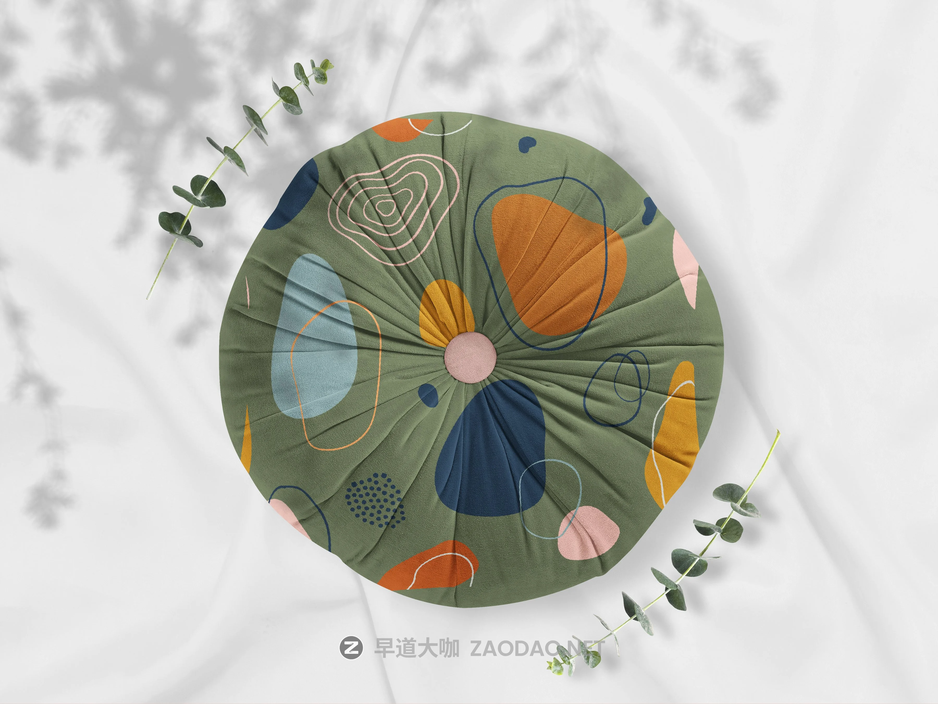 12款抱枕枕头印花图案设计展示贴图样机模板 Pillows Vol.4: With Floral Elements插图6 12款抱枕枕头印花图案设计展示贴图样机模板 Pillows Vol.4: With Floral Elements插图6