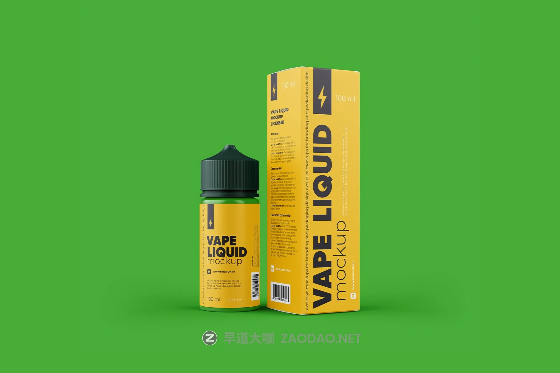 高品质药物眼药水滴眼液塑料包装瓶设计展示贴图样机模板 Vape Liquid Packaging Mockup 100ml插图5 高品质药物眼药水滴眼液塑料包装瓶设计展示贴图样机模板 Vape Liquid Packaging Mockup 100ml插图5