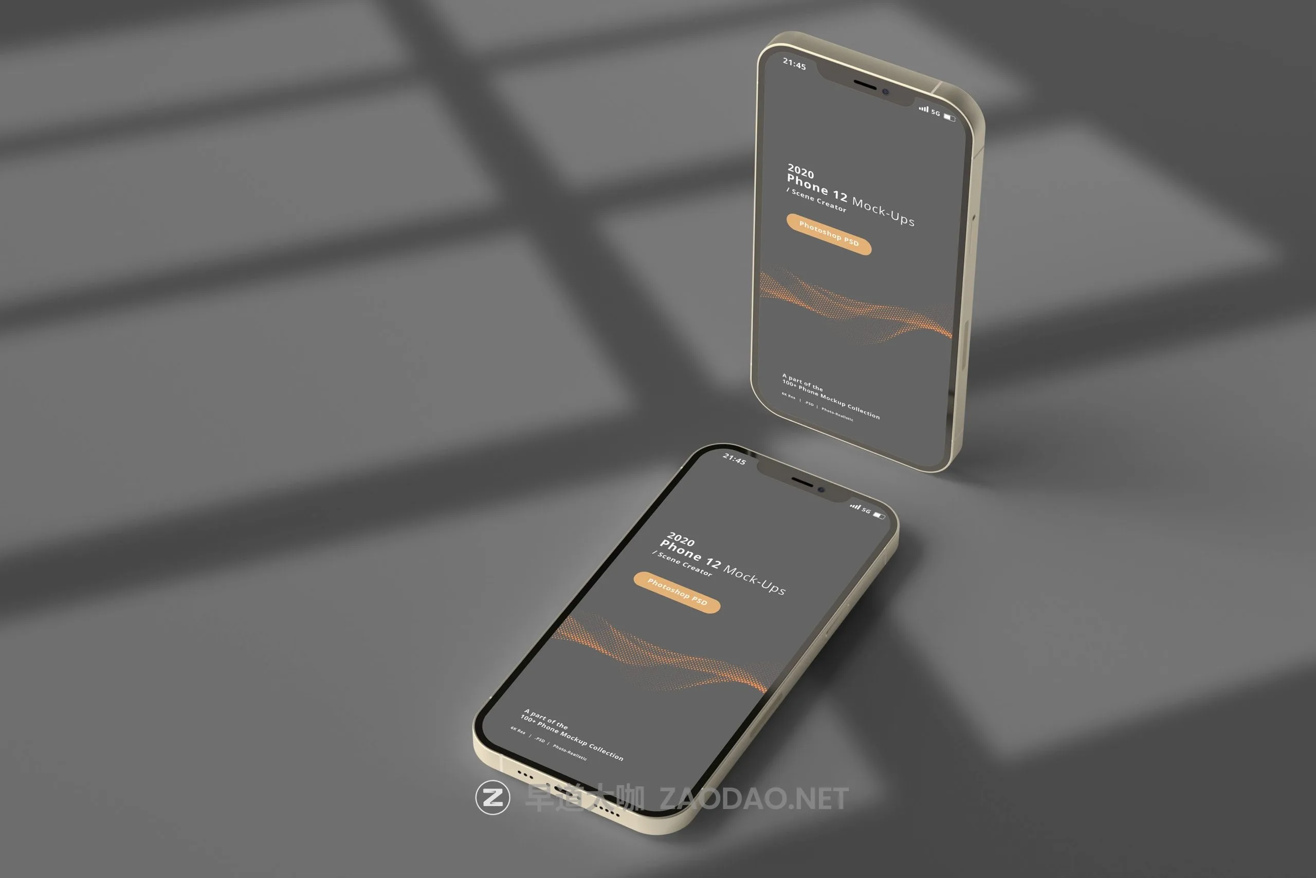 100款全新苹果iPhone 12智能手机屏幕演示PSD样机模板素材 100 Smart Phone 12 Mockup Bundle插图64 100款全新苹果iPhone 12智能手机屏幕演示PSD样机模板素材 100 Smart Phone 12 Mockup Bundle插图64