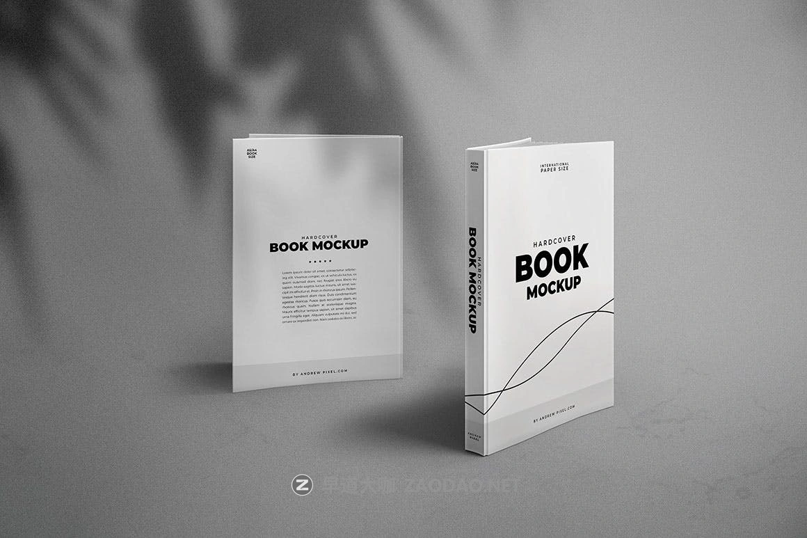 6款带阴影A5精装书籍设计展示贴图样机模板素材 A5 Modern And Minimal Hardcover Book Mockups插图6 6款带阴影A5精装书籍设计展示贴图样机模板素材 A5 Modern And Minimal Hardcover Book Mockups插图6