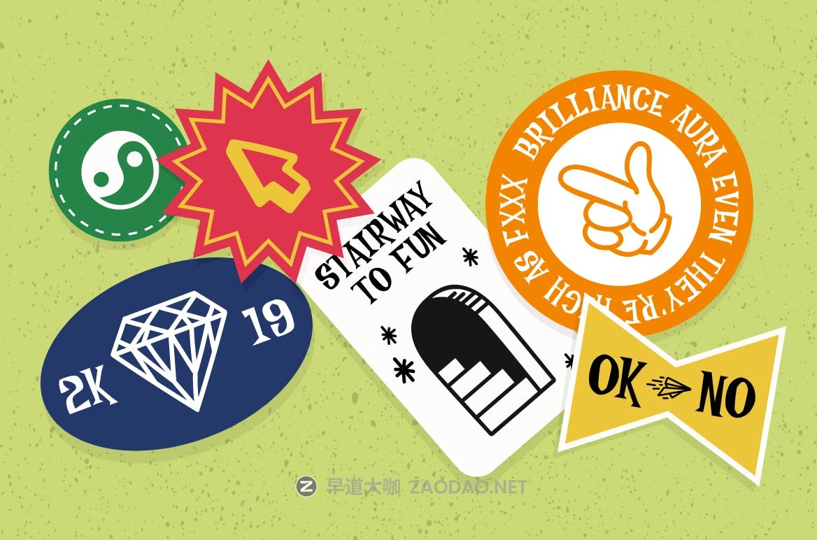 复古恐怖漫画风标题徽标Logo设计装饰英文字体素材 Meisterz Typeface插图6 复古恐怖漫画风标题徽标Logo设计装饰英文字体素材 Meisterz Typeface插图6