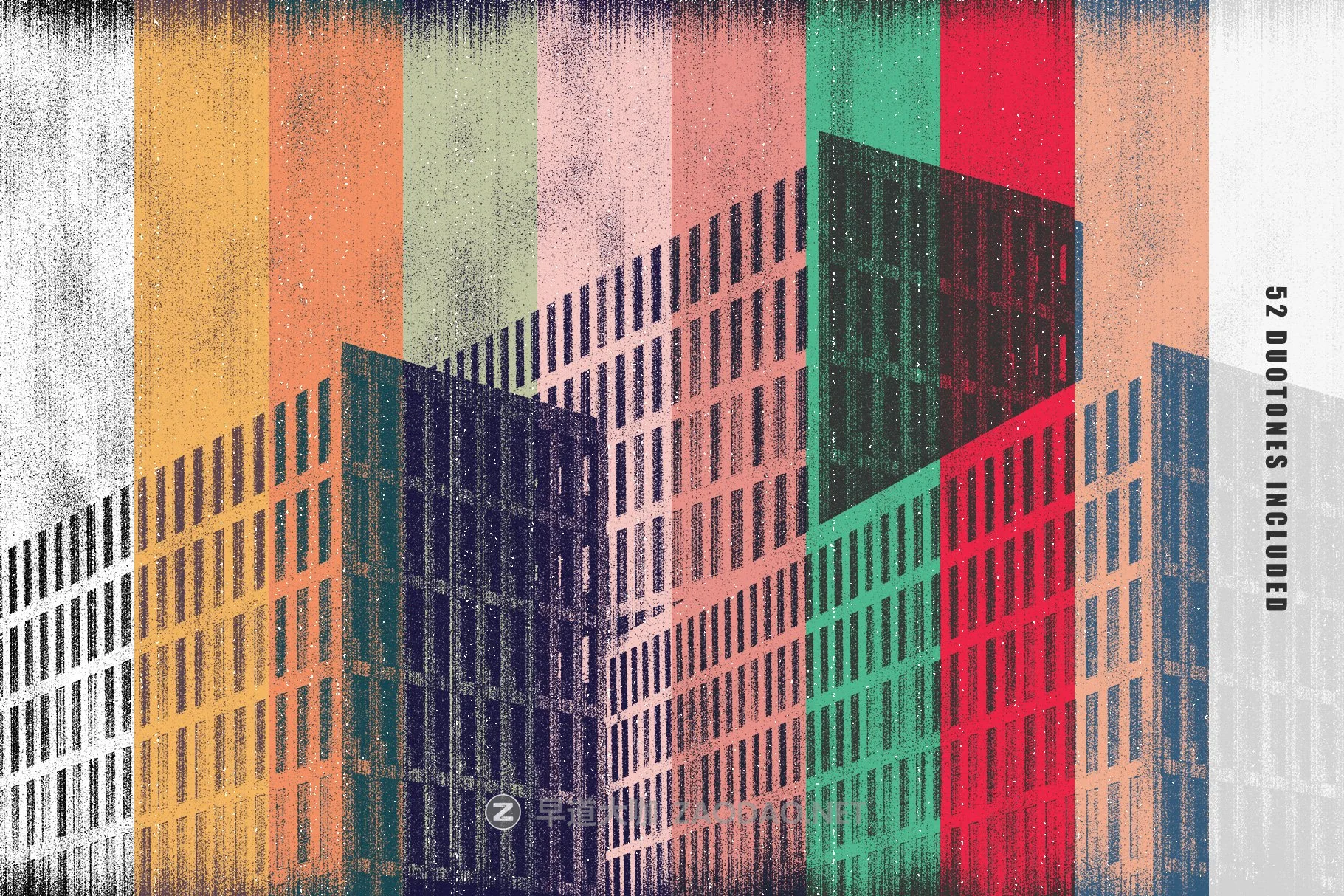 时尚复古粗糙双色调扫描仪效果照片处理特效PS模板设计素材 Retro Photocopy Effect插图6 时尚复古粗糙双色调扫描仪效果照片处理特效PS模板设计素材 Retro Photocopy Effect插图6