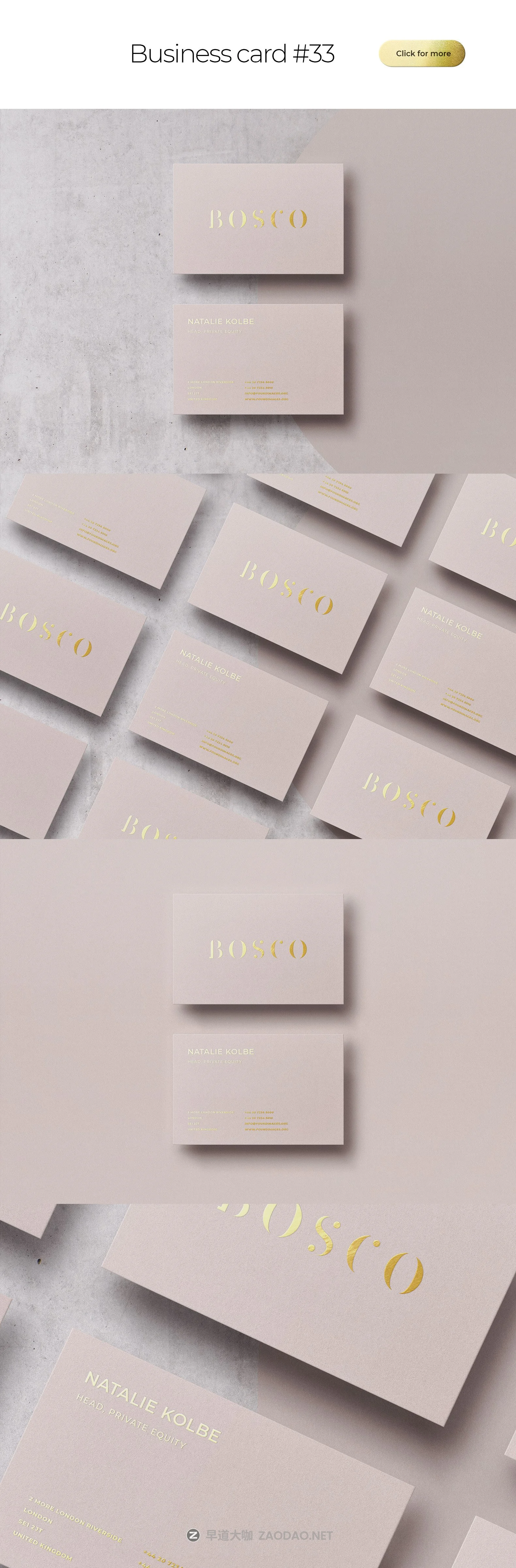 100多款时尚优雅商务名片卡片设计模板展示贴图样机素材 Business Card Bundle Template Mockup插图10 100多款时尚优雅商务名片卡片设计模板展示贴图样机素材 Business Card Bundle Template Mockup插图10