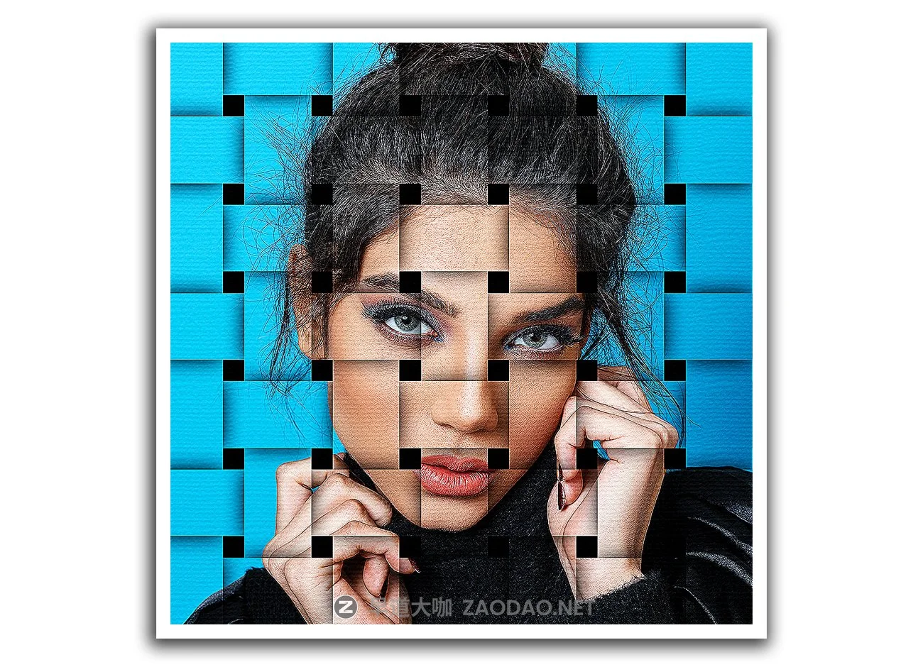 时尚篮子编织裁剪效果照片后期处理PS动作模板素材 Basket Effect Photoshop Action插图8 时尚篮子编织裁剪效果照片后期处理PS动作模板素材 Basket Effect Photoshop Action插图8