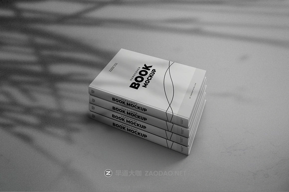 6款带阴影A5精装书籍设计展示贴图样机模板素材 A5 Modern And Minimal Hardcover Book Mockups插图7 6款带阴影A5精装书籍设计展示贴图样机模板素材 A5 Modern And Minimal Hardcover Book Mockups插图7