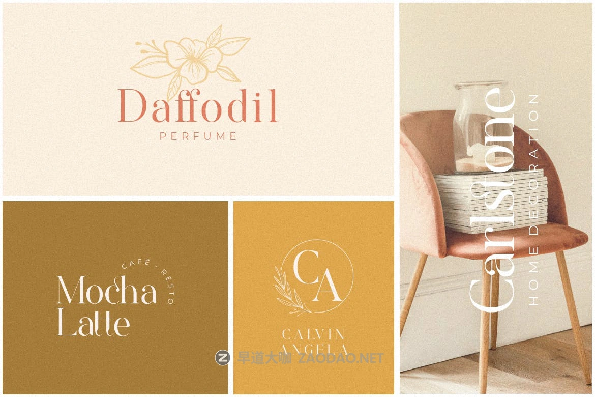 现代优雅标题徽标Logo文字设计衬线英文字体素材 Rostemary Elegant Serif插图8 现代优雅标题徽标Logo文字设计衬线英文字体素材 Rostemary Elegant Serif插图8