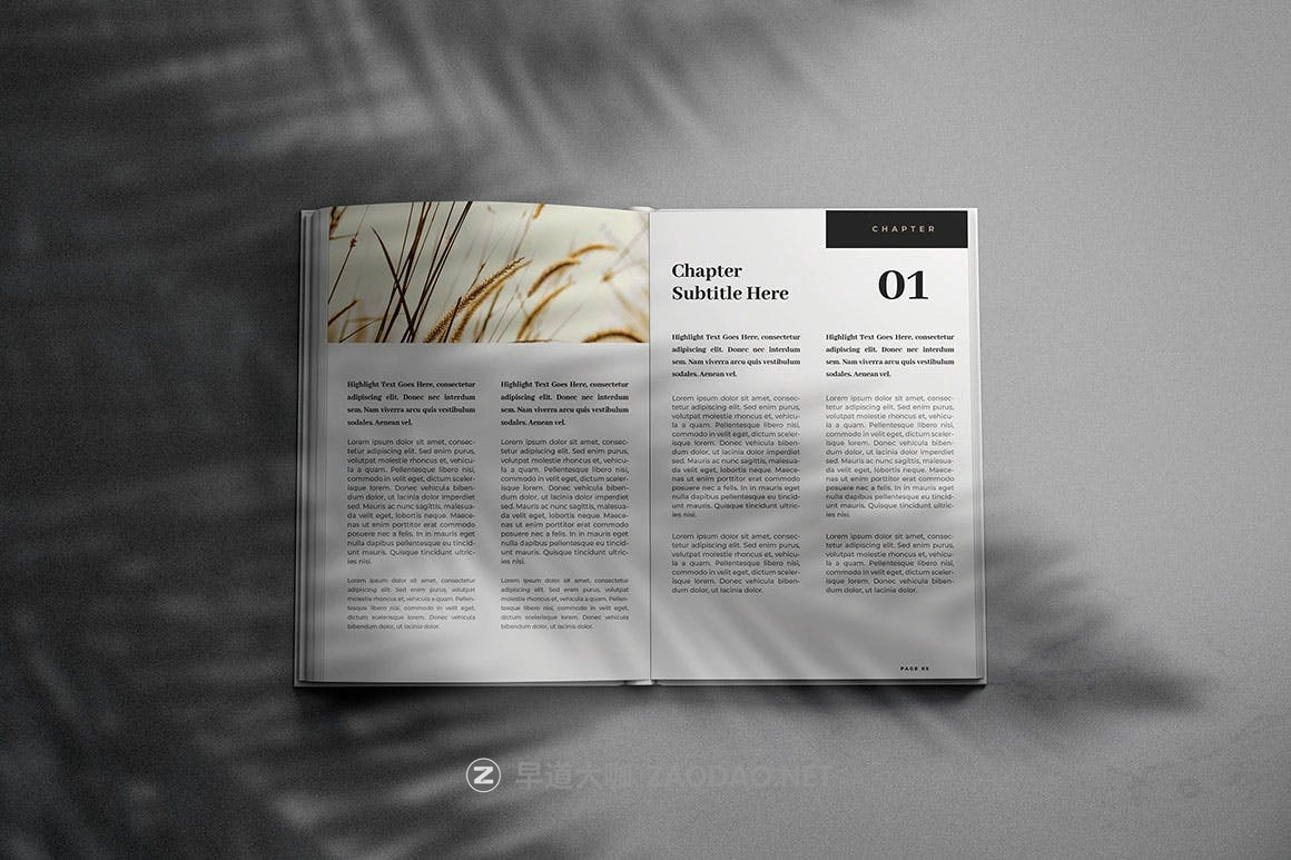 6款带阴影A5精装书籍设计展示贴图样机模板素材 A5 Modern And Minimal Hardcover Book Mockups插图8 6款带阴影A5精装书籍设计展示贴图样机模板素材 A5 Modern And Minimal Hardcover Book Mockups插图8