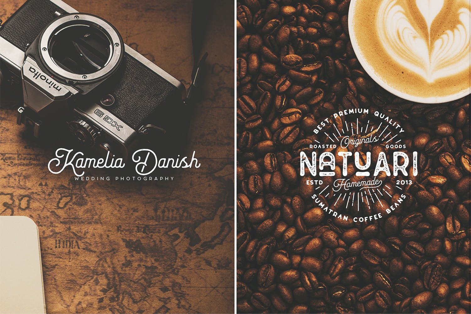 复古圆润杂志标题徽标logo文字设计无衬线英文字体素材riverfall