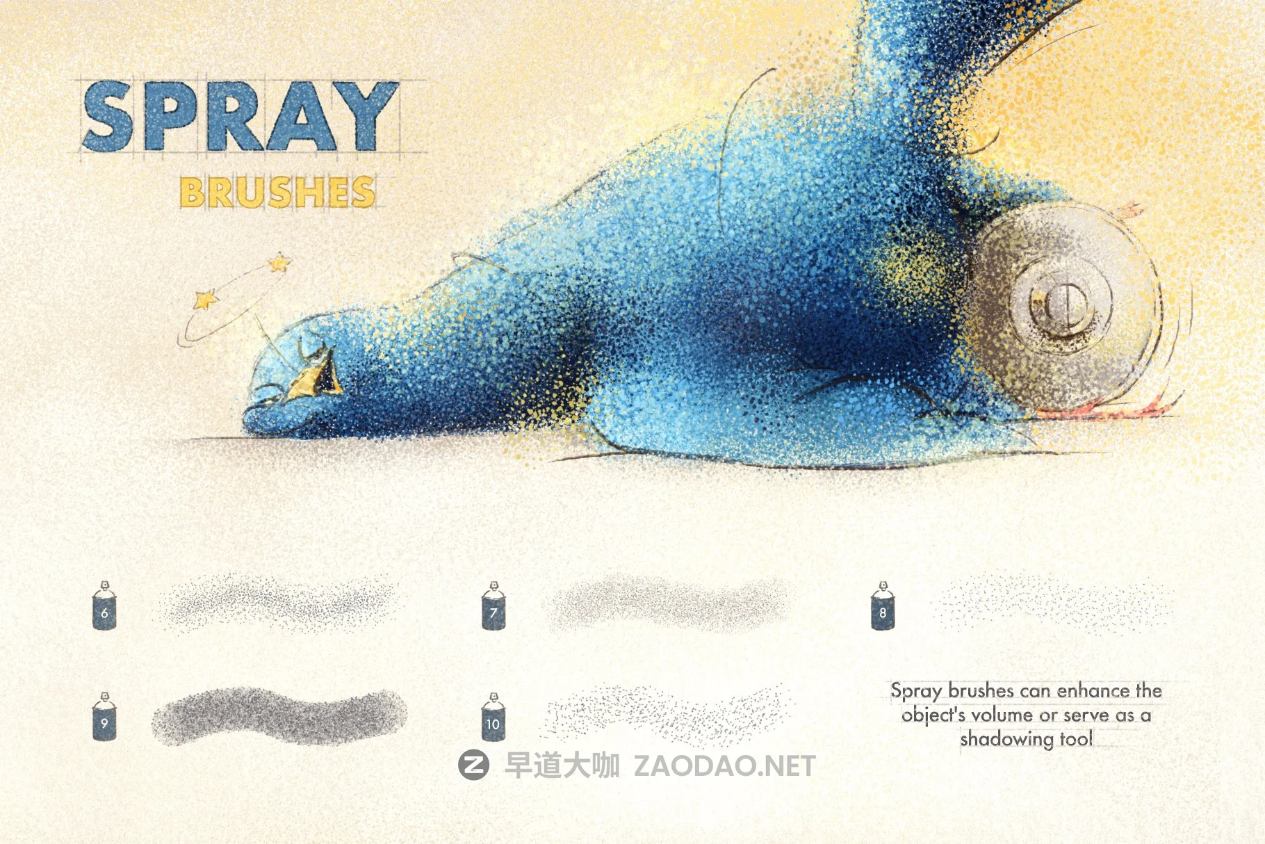 61款铅笔素描颗粒喷雾线条绘画笔刷Procreate笔刷素材 Artista Procreate Brushes插图8 61款铅笔素描颗粒喷雾线条绘画笔刷Procreate笔刷素材 Artista Procreate Brushes插图8