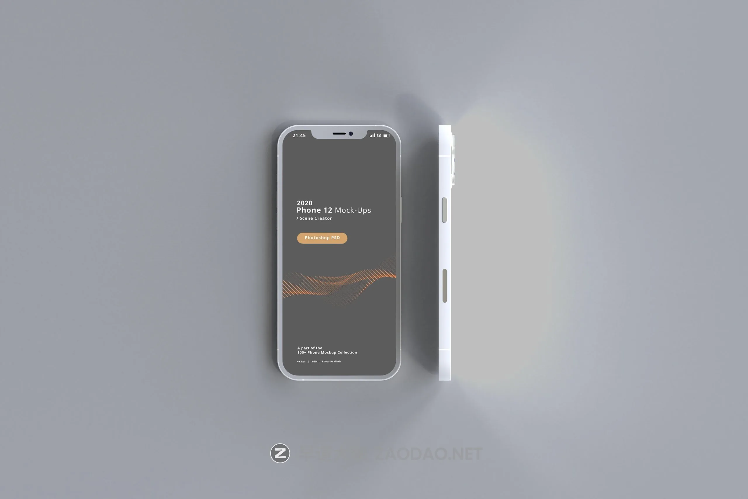 100款全新苹果iPhone 12智能手机屏幕演示PSD样机模板素材 100 Smart Phone 12 Mockup Bundle插图90 100款全新苹果iPhone 12智能手机屏幕演示PSD样机模板素材 100 Smart Phone 12 Mockup Bundle插图90