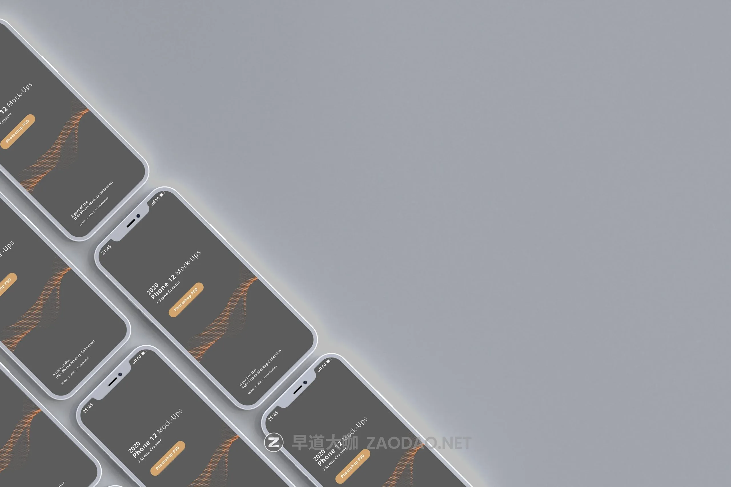 100款全新苹果iPhone 12智能手机屏幕演示PSD样机模板素材 100 Smart Phone 12 Mockup Bundle插图92 100款全新苹果iPhone 12智能手机屏幕演示PSD样机模板素材 100 Smart Phone 12 Mockup Bundle插图92