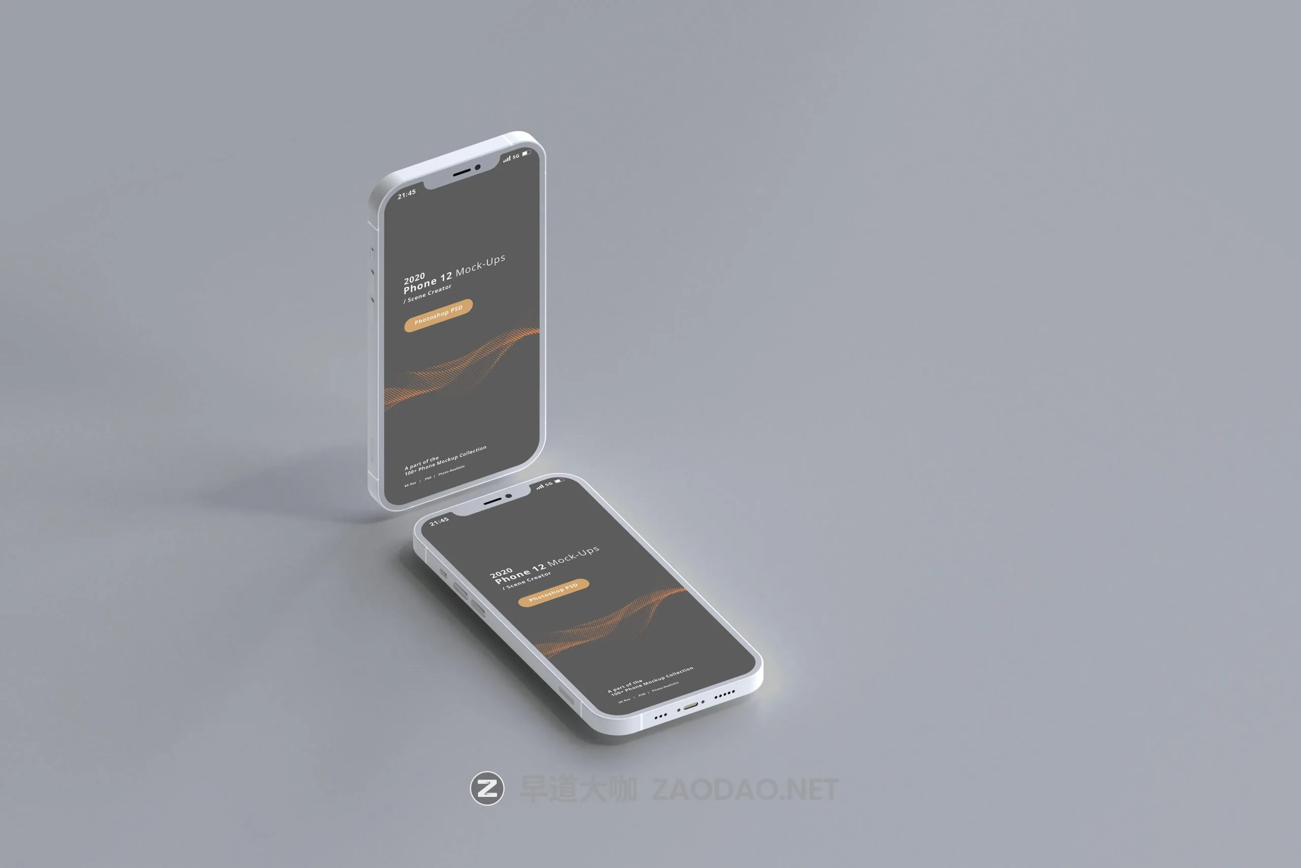 100款全新苹果iPhone 12智能手机屏幕演示PSD样机模板素材 100 Smart Phone 12 Mockup Bundle插图93 100款全新苹果iPhone 12智能手机屏幕演示PSD样机模板素材 100 Smart Phone 12 Mockup Bundle插图93