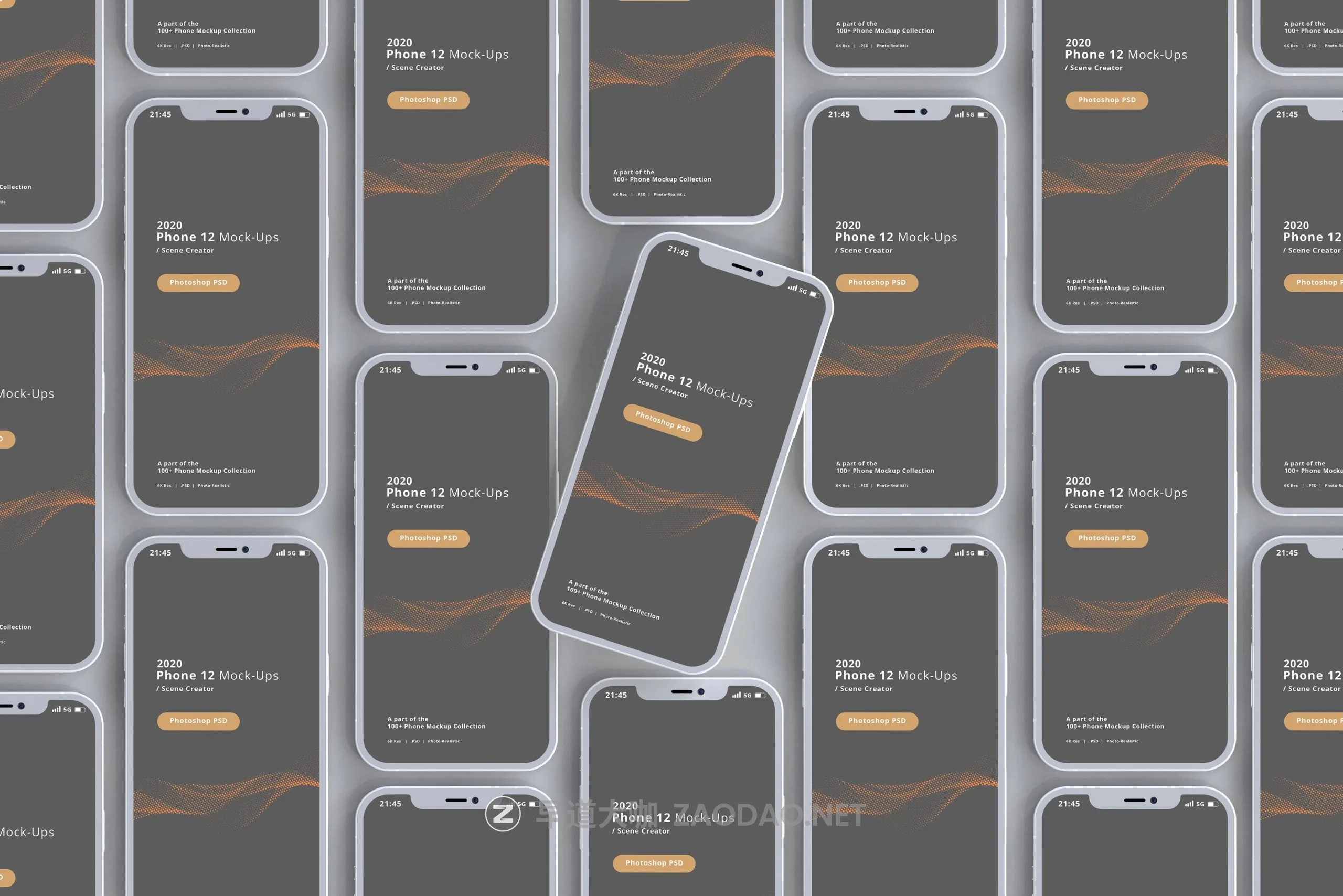 100款全新苹果iPhone 12智能手机屏幕演示PSD样机模板素材 100 Smart Phone 12 Mockup Bundle插图94 100款全新苹果iPhone 12智能手机屏幕演示PSD样机模板素材 100 Smart Phone 12 Mockup Bundle插图94