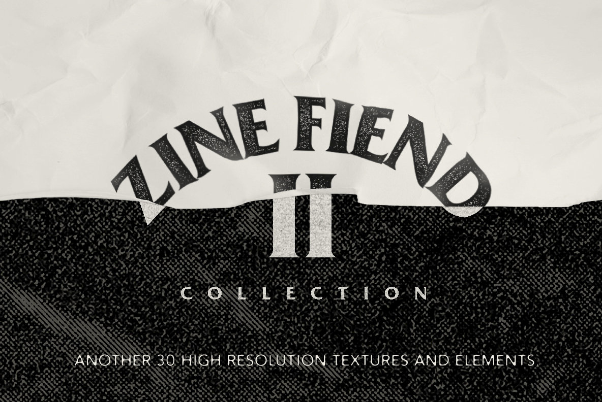 30款抽象复古做旧故障失真艺术装饰背景图片设计素材 Zine Fiend II Texture Collection插图 30款抽象复古做旧故障失真艺术装饰背景图片设计素材 Zine Fiend II Texture Collection插图